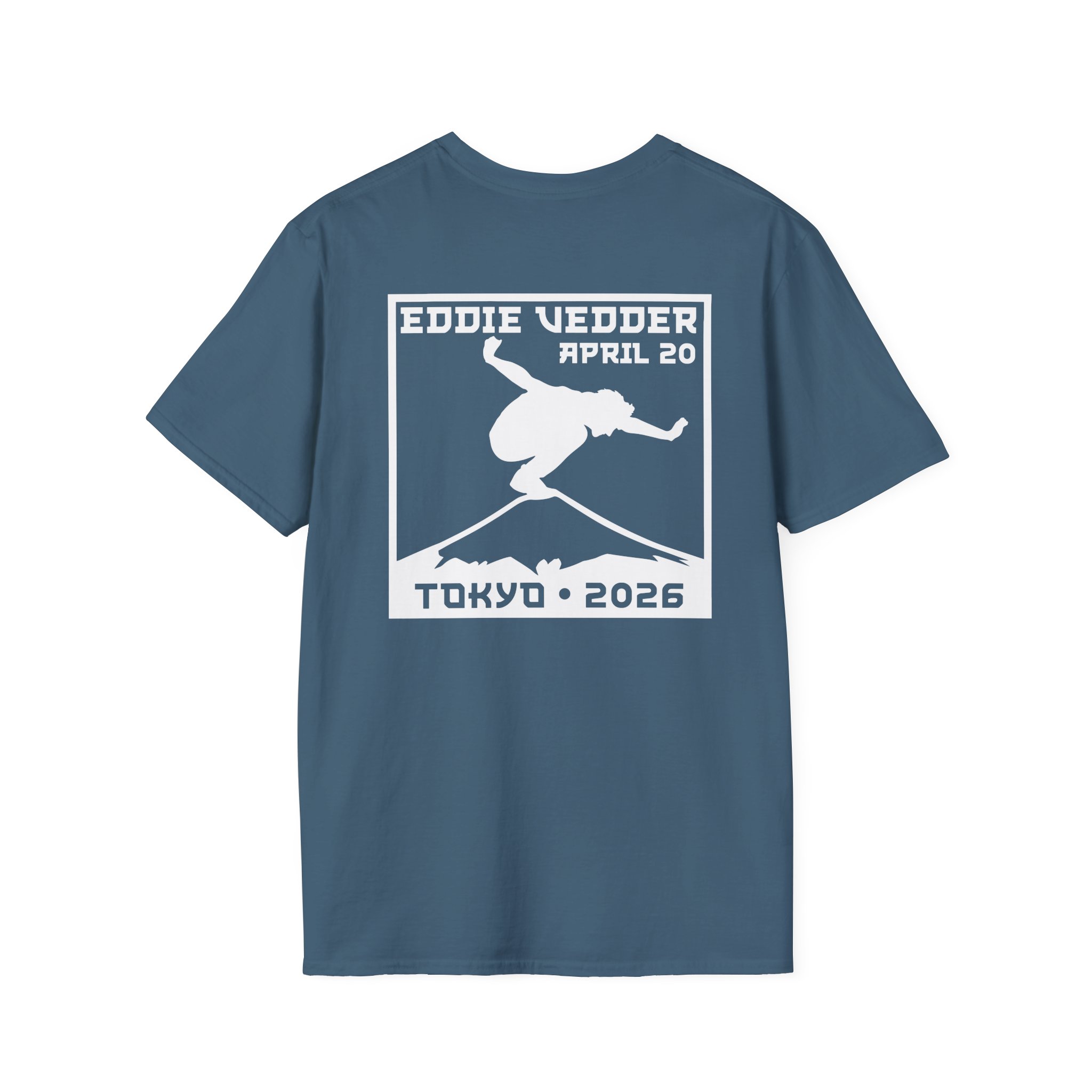 Eddie Vedder 2026 Tokyo Unisex Softstyle T-Shirt - Image 10