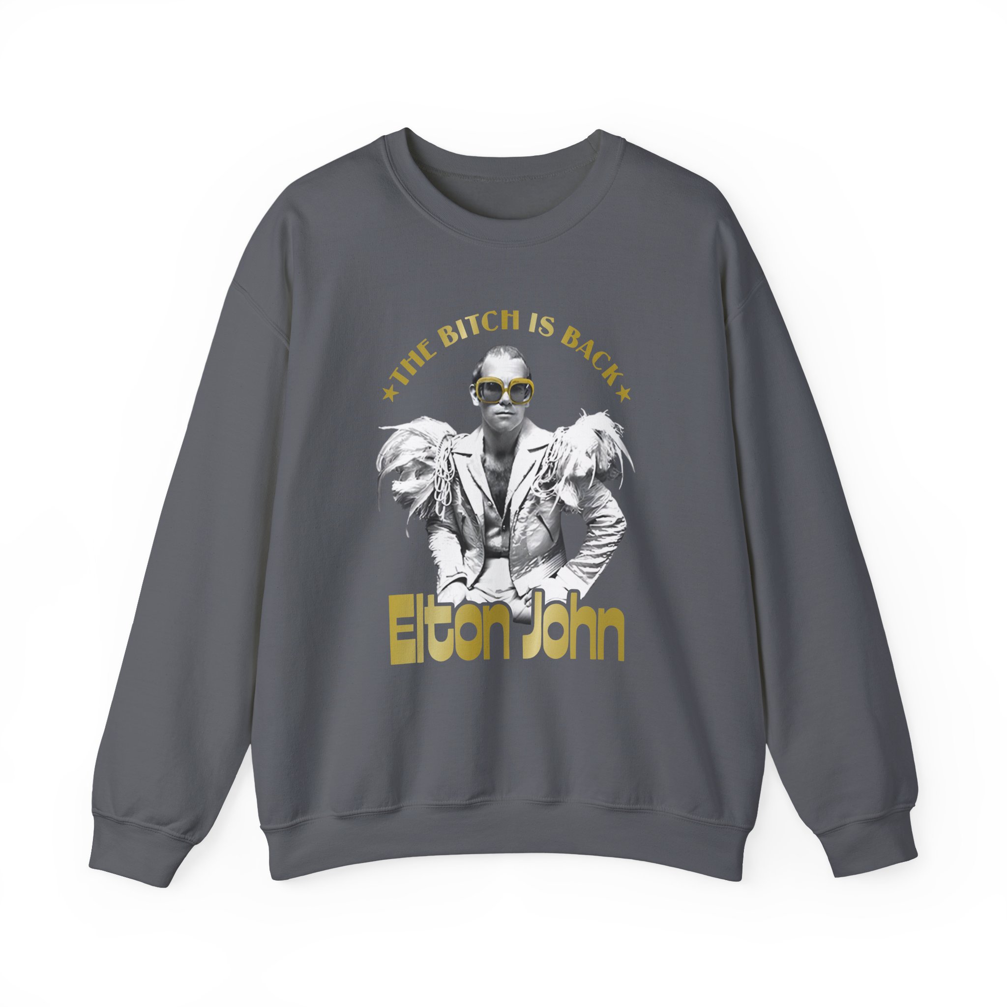 Ej Farewell Bitch is Back Foil Unisex Heavy Blend™ Crewneck Sweatshirt - Image 15