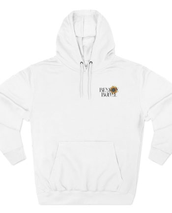 Benson Boone Sunflower Three-Panel Fleece Hoodie
