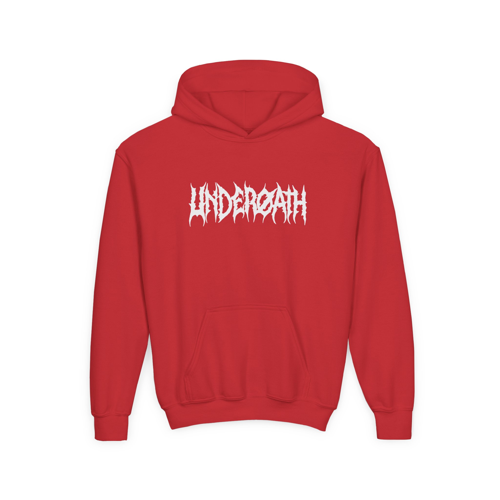 Underoath Youth Heavy Blend Hooded Sweatshirt - Image 17
