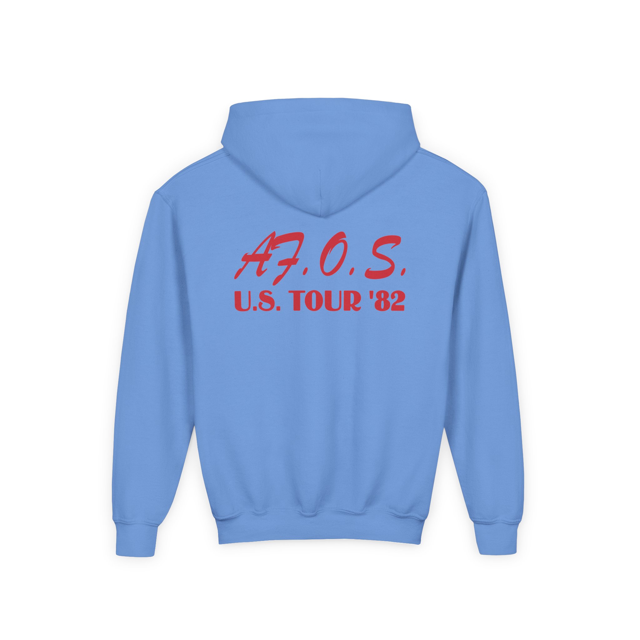 A Flock of Seagulls Us 1982 Tour Youth Heavy Blend Hooded Sweatshirt - Image 4