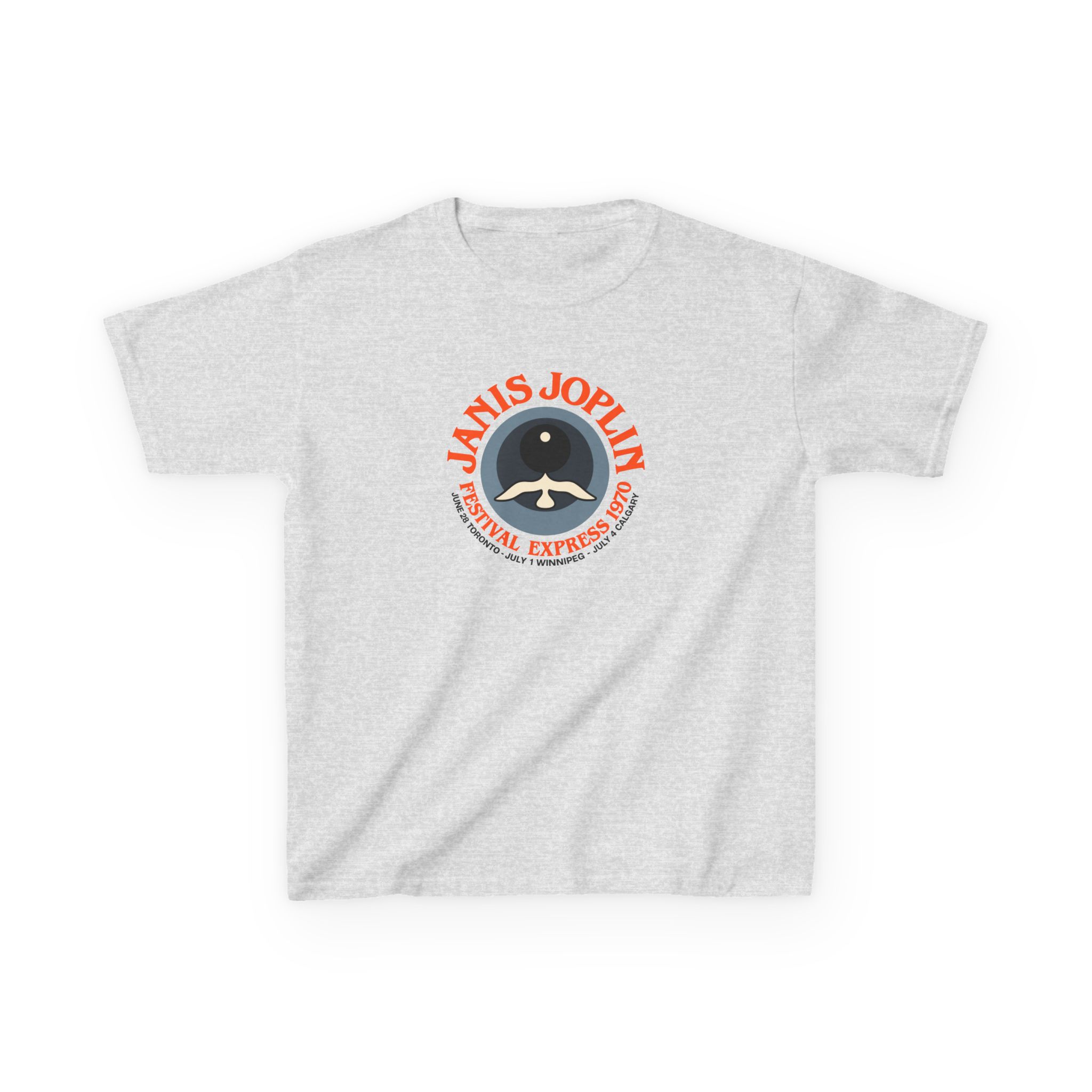 Janis Joplin Festival Express 1970 Kids Heavy Cotton™ Tee - Image 3
