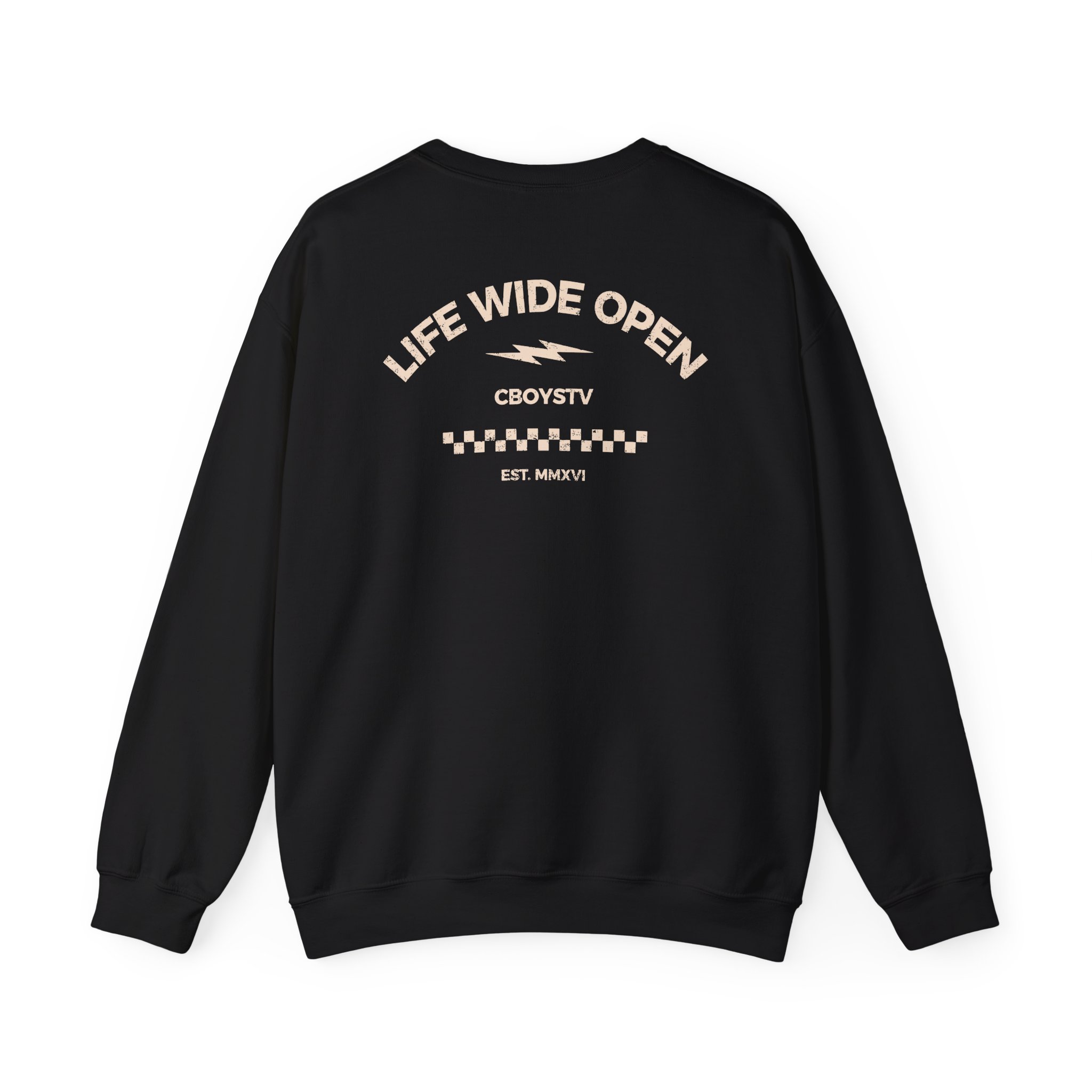 Cboystv Checkered Tournament Unisex Heavy Blend™ Crewneck Sweatshirt - Image 2