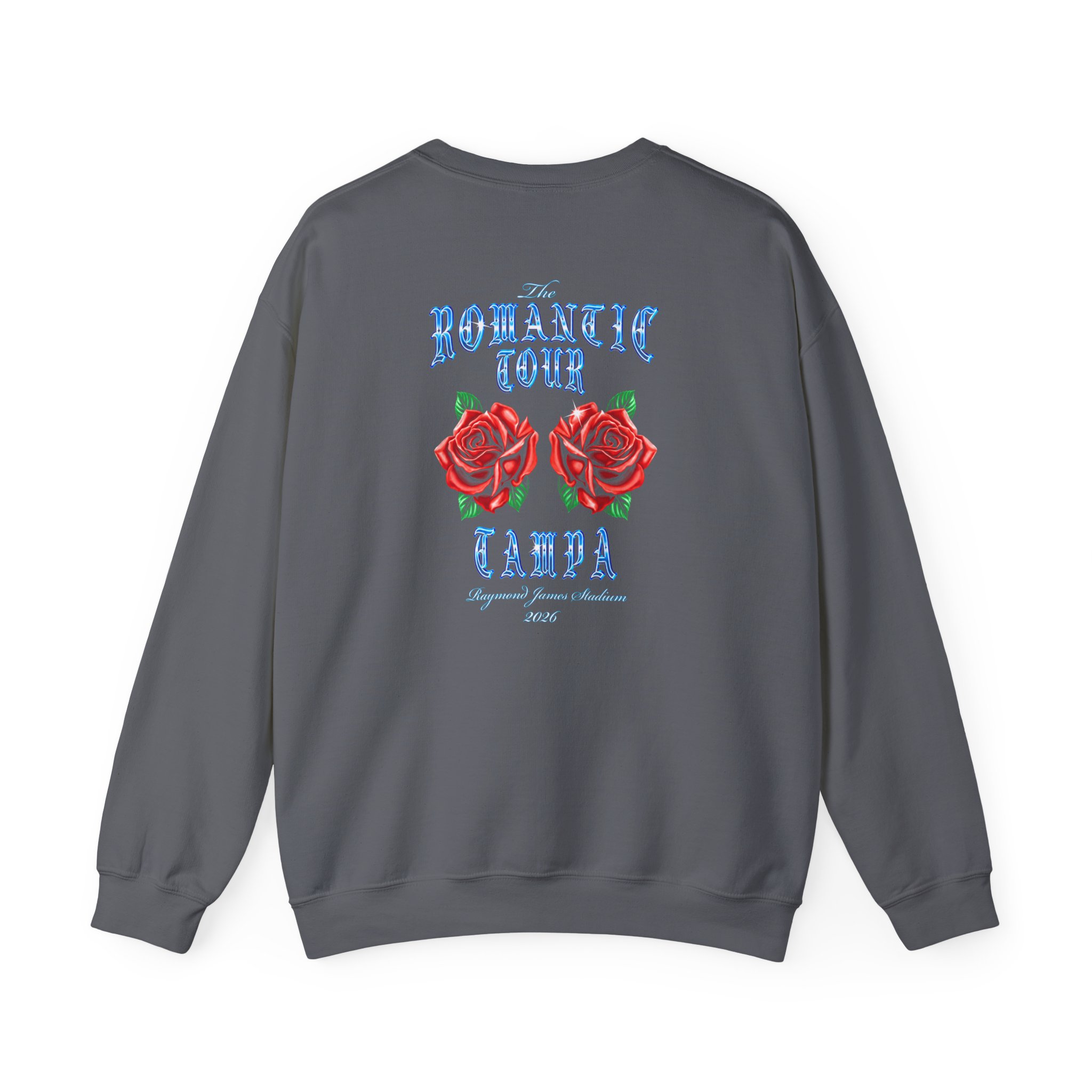 Bruno Mars Tampa the Romantic Unisex Heavy Blend™ Crewneck Sweatshirt - Image 8