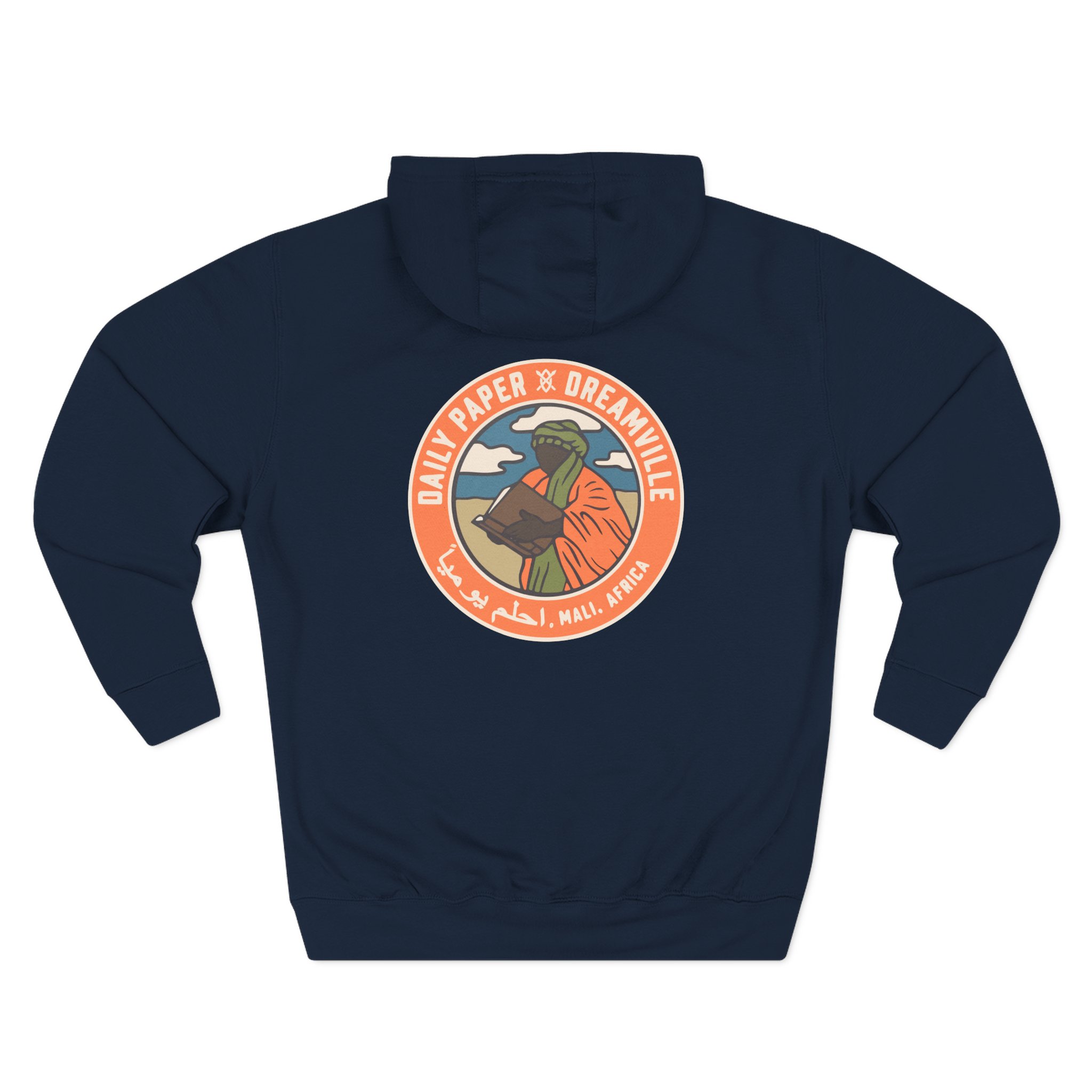 J Cole Three-Panel Fleece Hoodie - Image 8