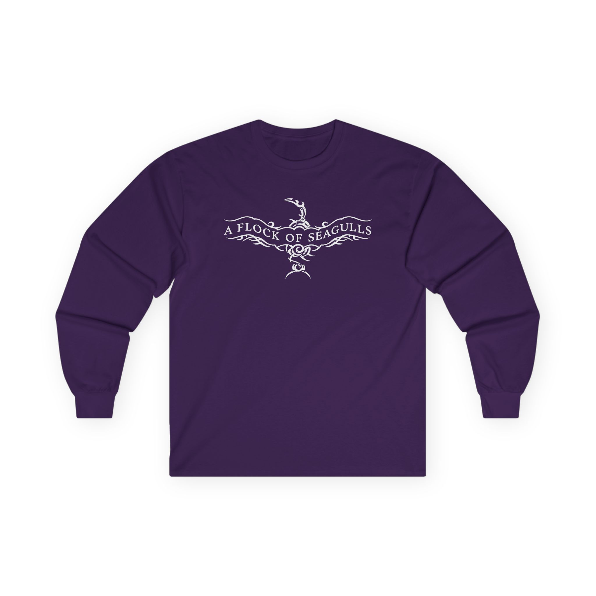 A Flock of Seagulls Logo Unisex Ultra Cotton Long Sleeve Tee - Image 15