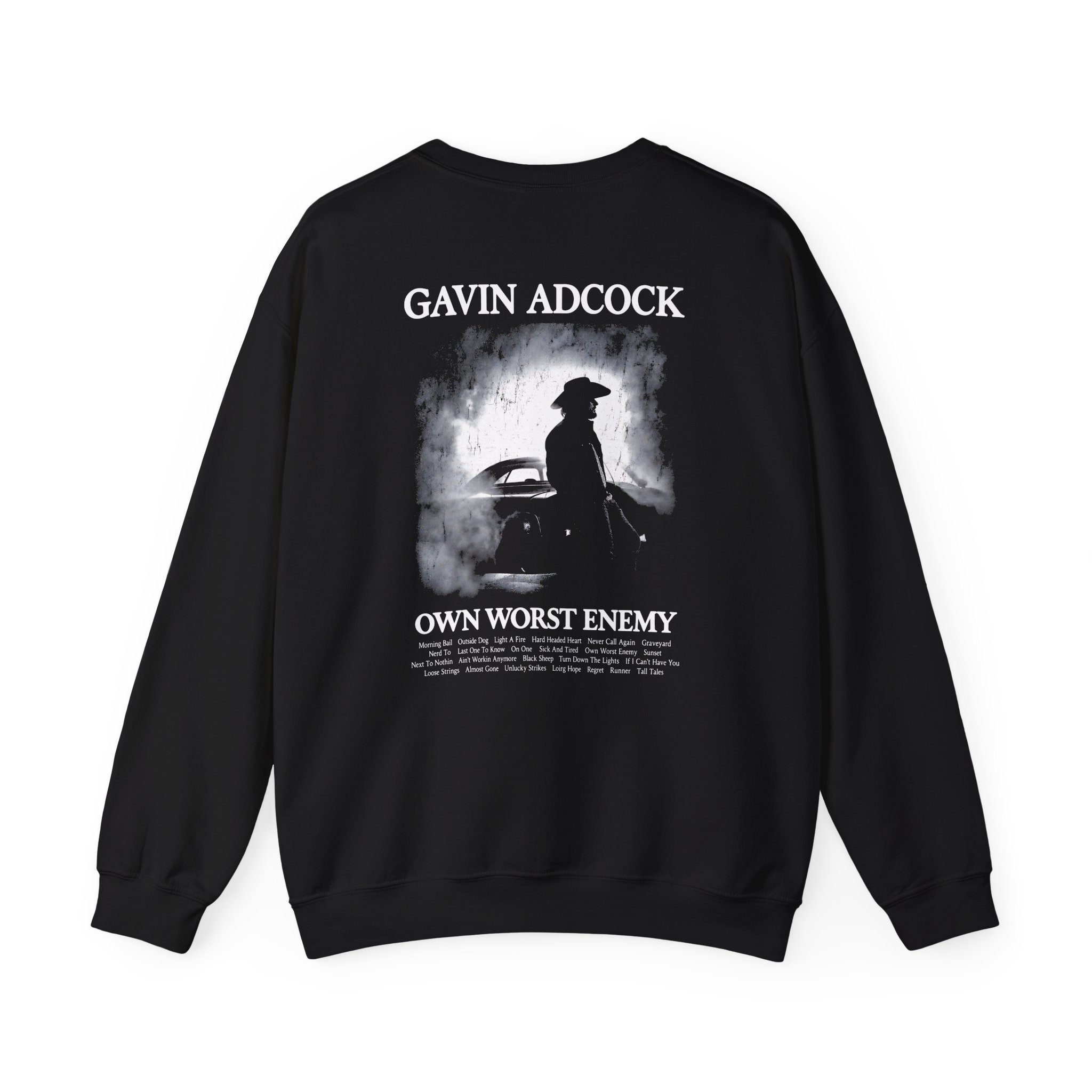 Gavin Adcock My Own Worst Enemy Unisex Heavy Blend™ Crewneck Sweatshirt - Image 2