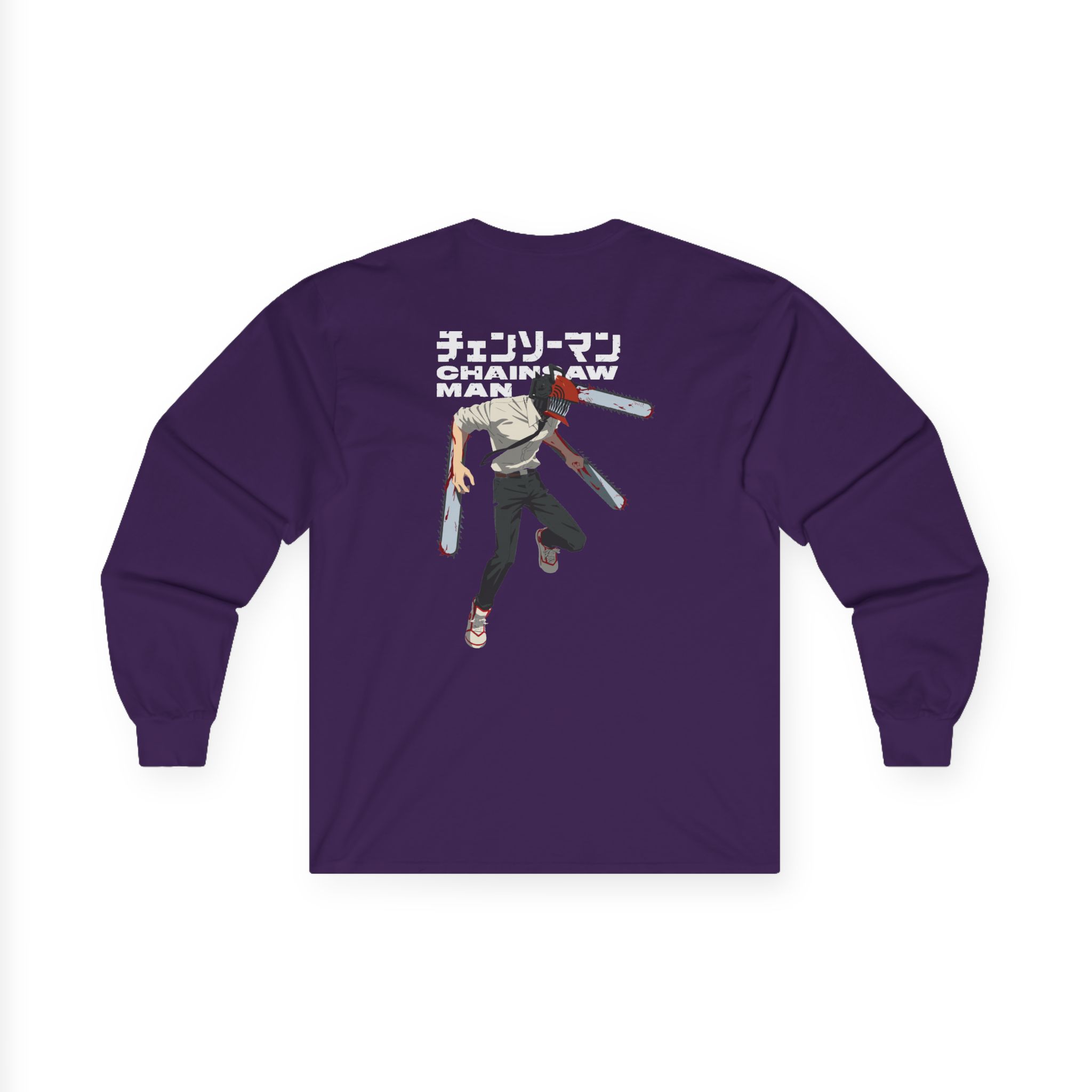 Chainsaw Man X Dim Mak Public Safety Unisex Ultra Cotton Long Sleeve Tee - Image 16