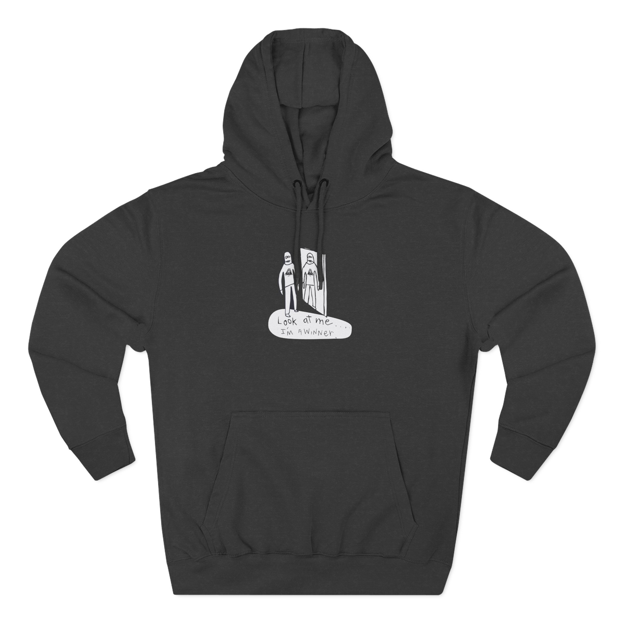 The Aquabats Look at Me. I'm a Winner! Three-Panel Fleece Hoodie - Image 3