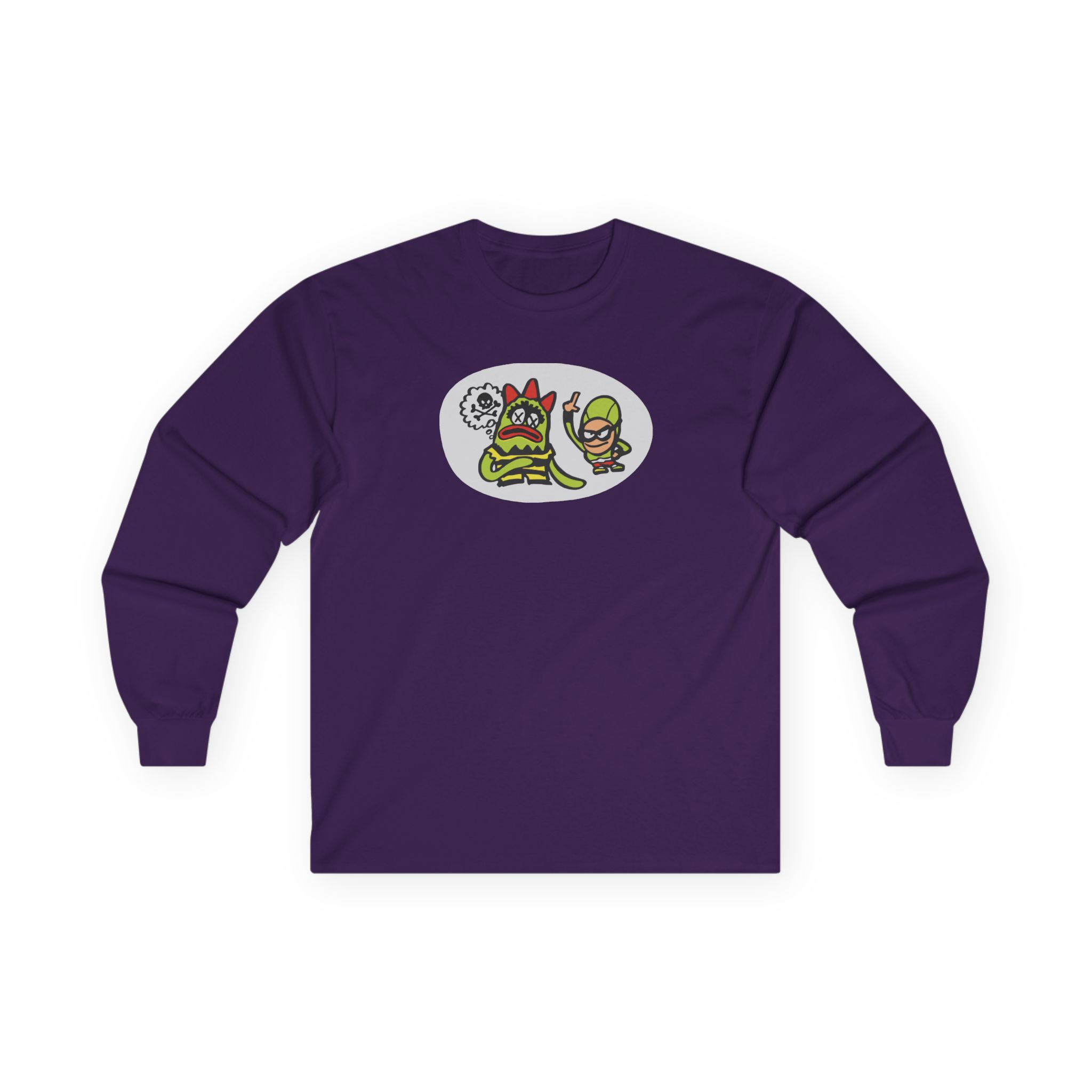 The Aquabats Bat Commander Unisex Ultra Cotton Long Sleeve Tee - Image 13