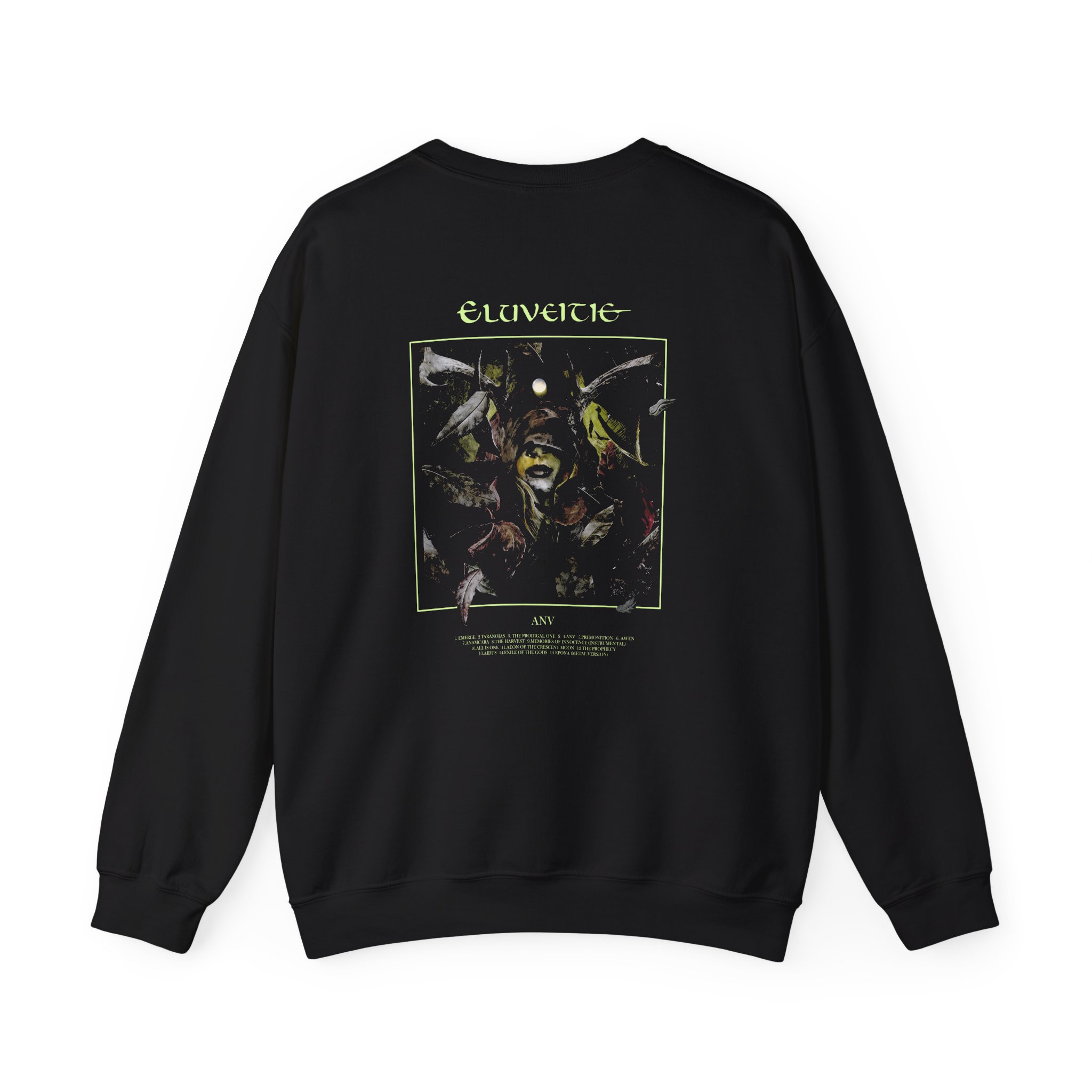 Eluveitie Leaves Unisex Heavy Blend™ Crewneck Sweatshirt - Image 2