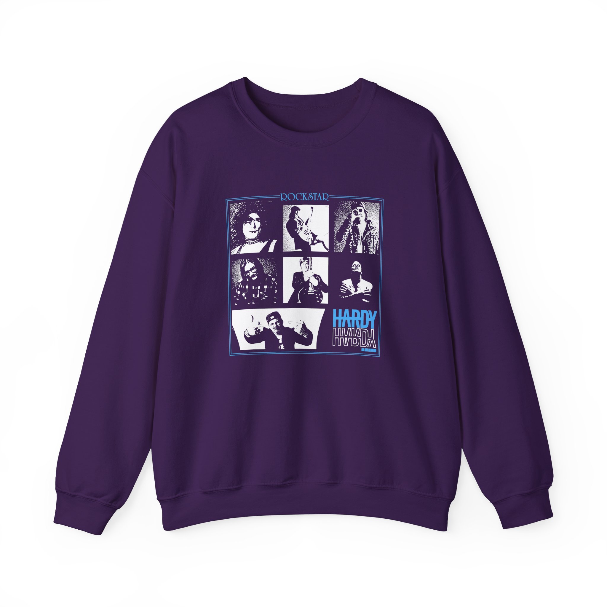 Hd Rockstar Unisex Heavy Blend™ Crewneck Sweatshirt - Image 9