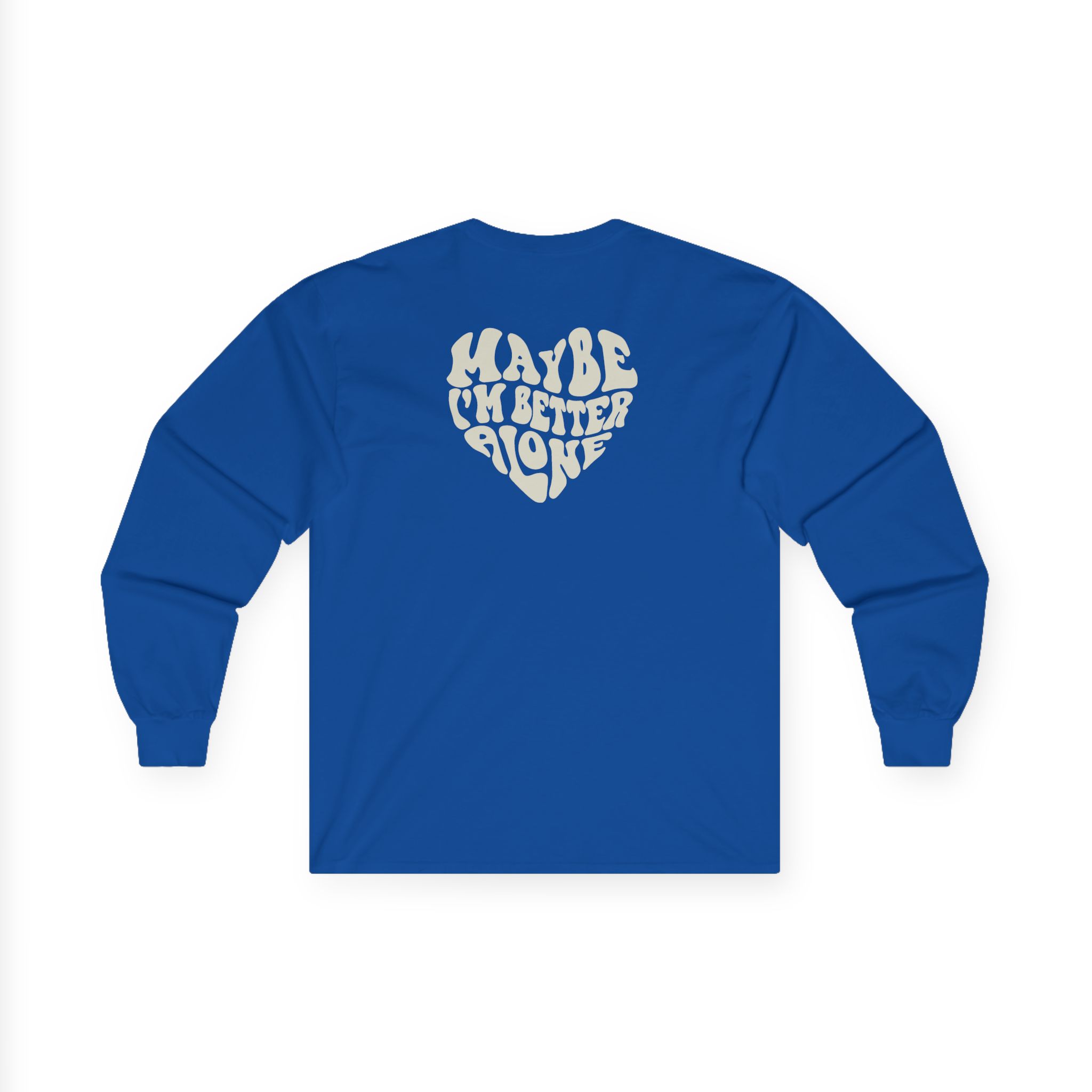 Benson Boone Maybe I Am Better Alone Unisex Ultra Cotton Long Sleeve Tee - Image 10