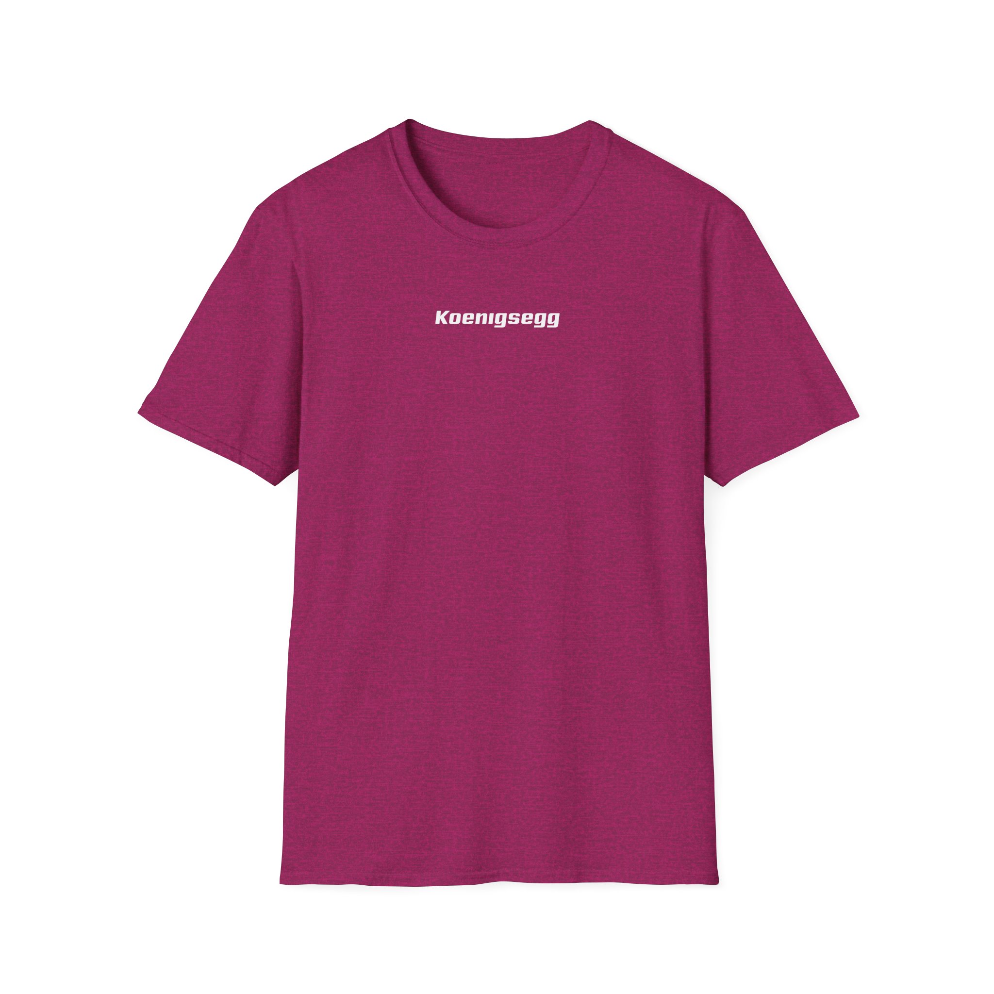 Koenigsegg Statement Ghost Unisex Softstyle T-Shirt - Image 9