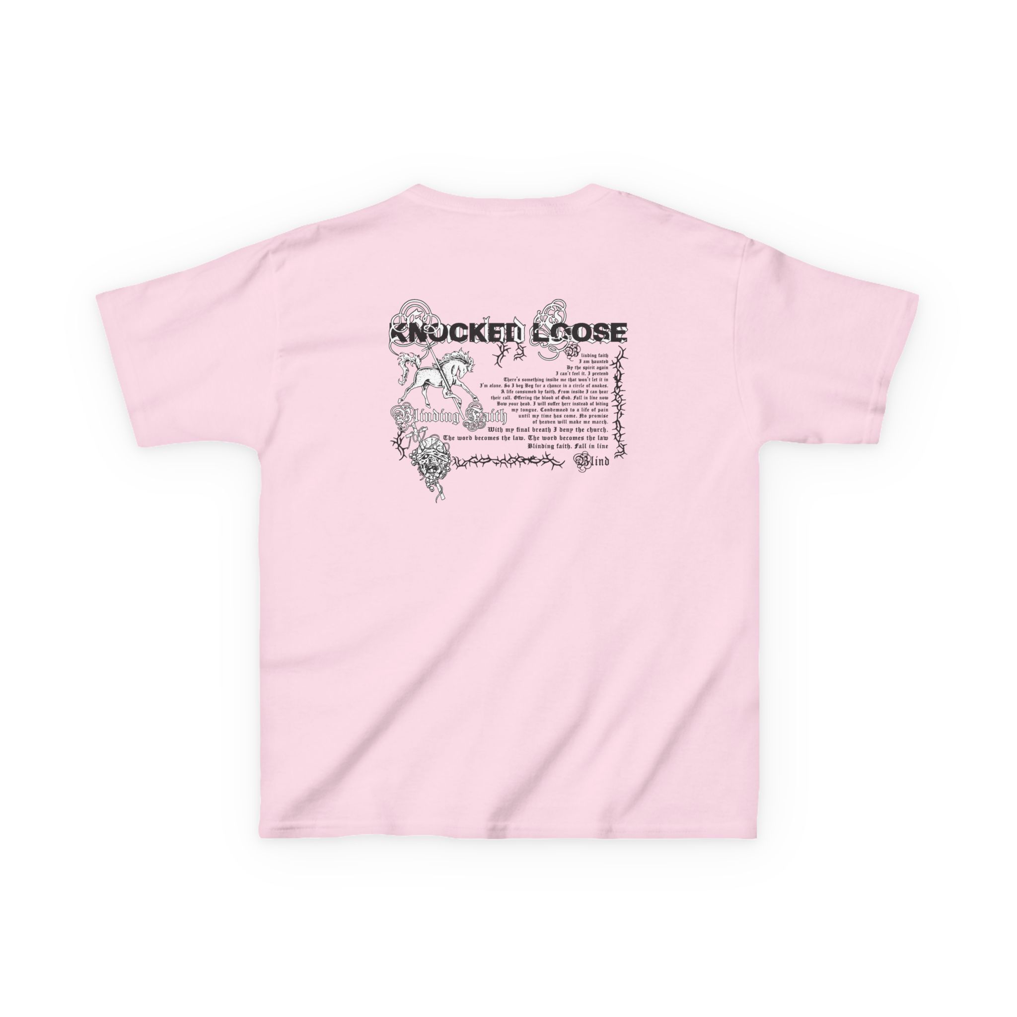 Knocked Loose Blinding Faith Kids Heavy Cotton™ Tee - Image 8