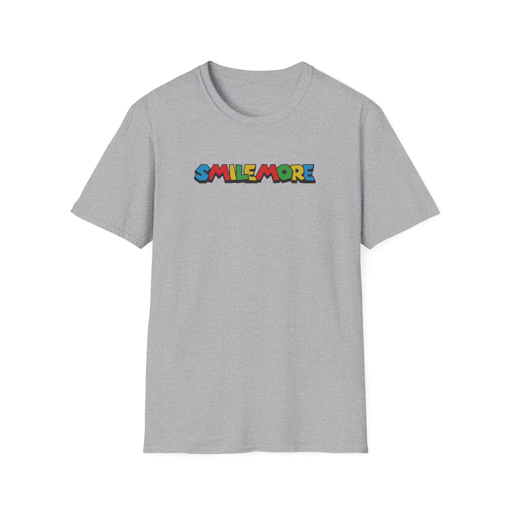 Roman Atwood Colorful Smile More Unisex Softstyle T-Shirt - Image 9