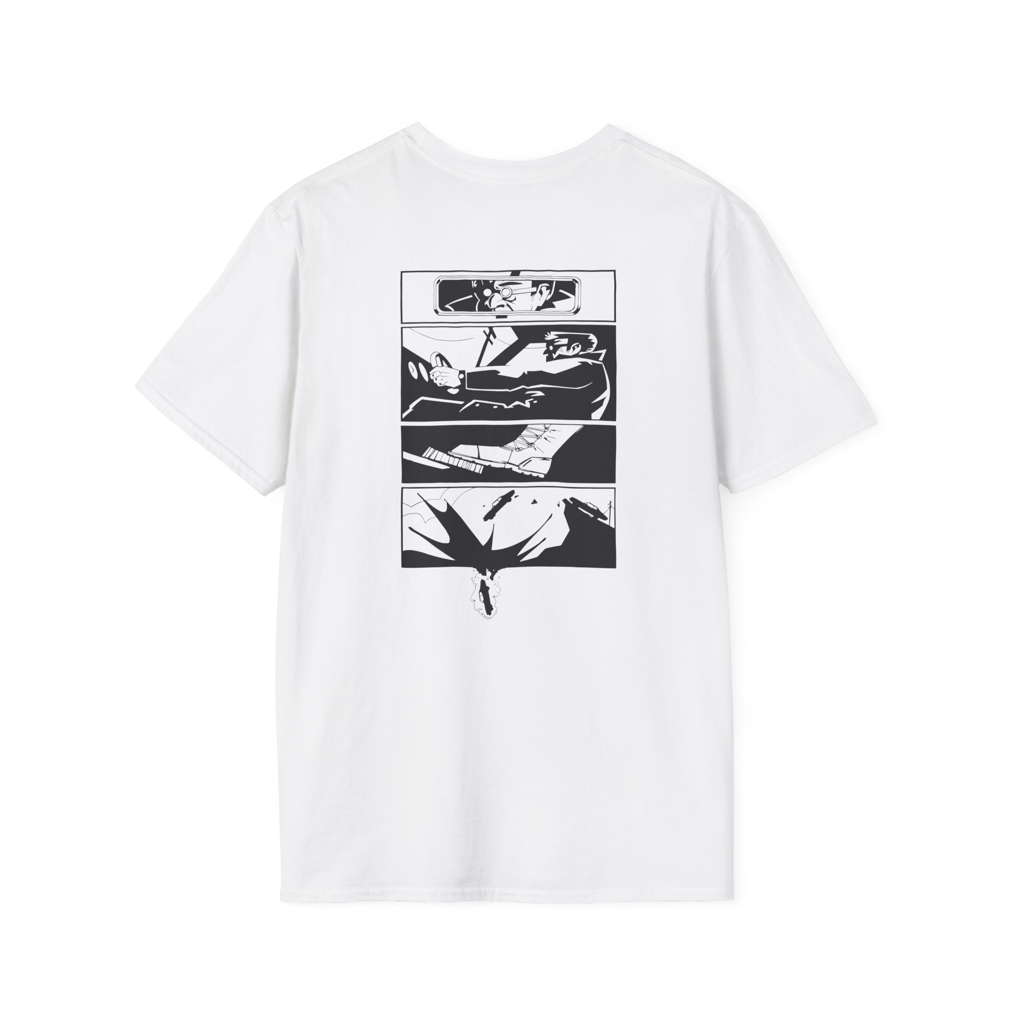Shroud Hide The Evidence Unisex Softstyle T-Shirt - Image 2