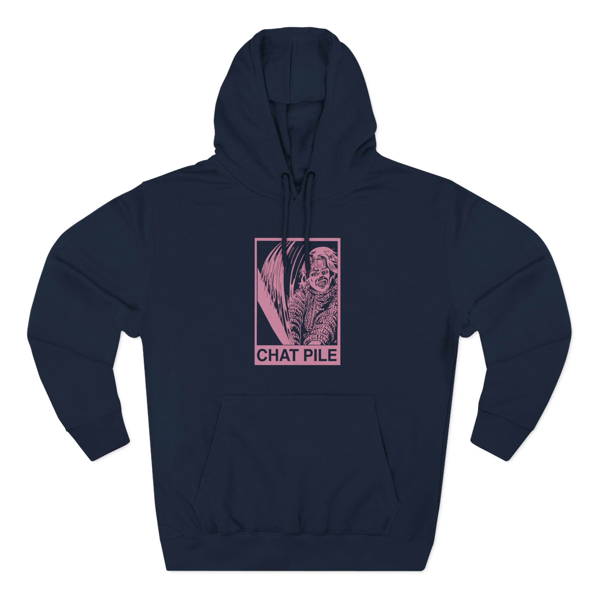 Chat Pile Pamela Three-Panel Fleece Hoodie - Image 7