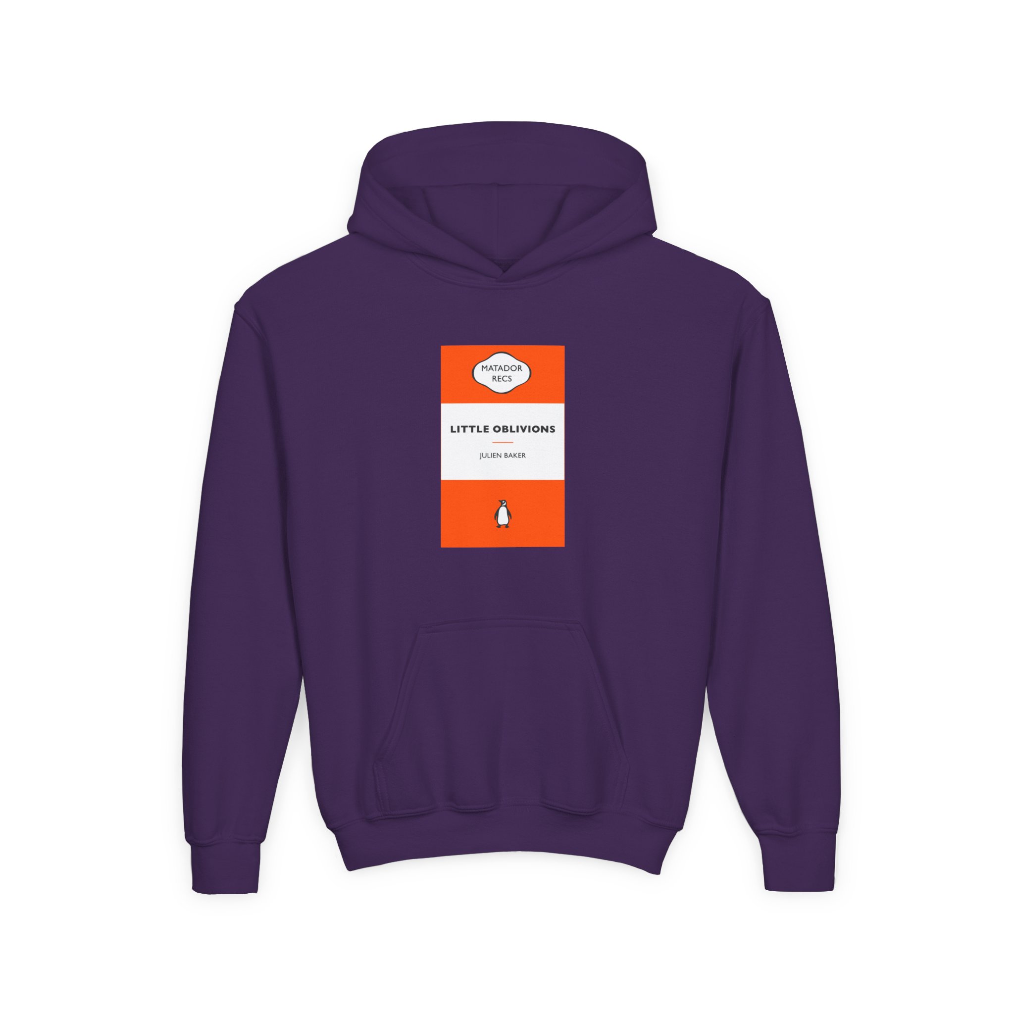 Julien Baker Book Cover Youth Heavy Blend Hooded Sweatshirt - Image 13