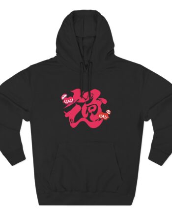 NTD Splatfest Past Three-Panel Fleece Hoodie