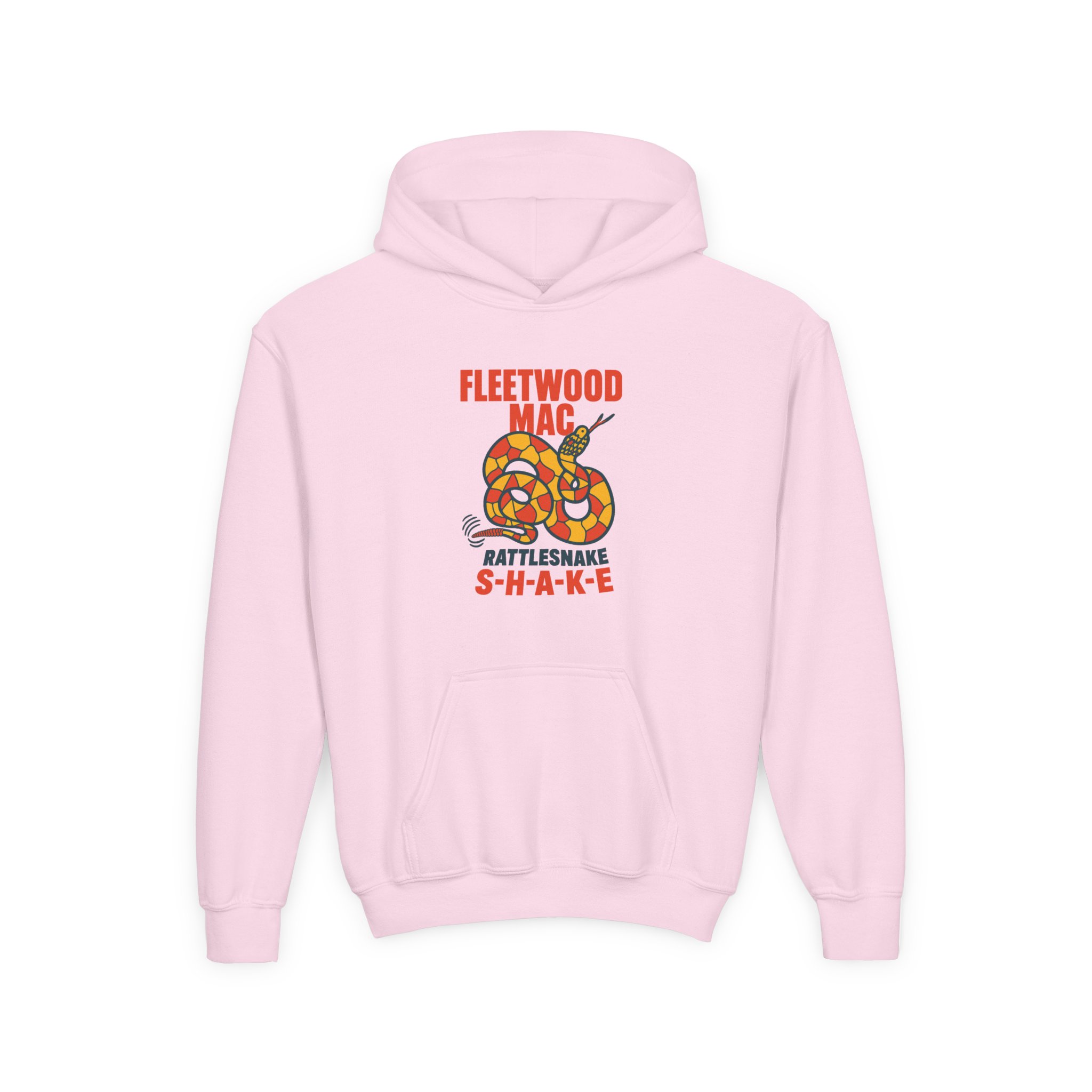 Fleetwood Mac Rattlesnake Shake Youth Heavy Blend Hooded Sweatshirt - Image 5