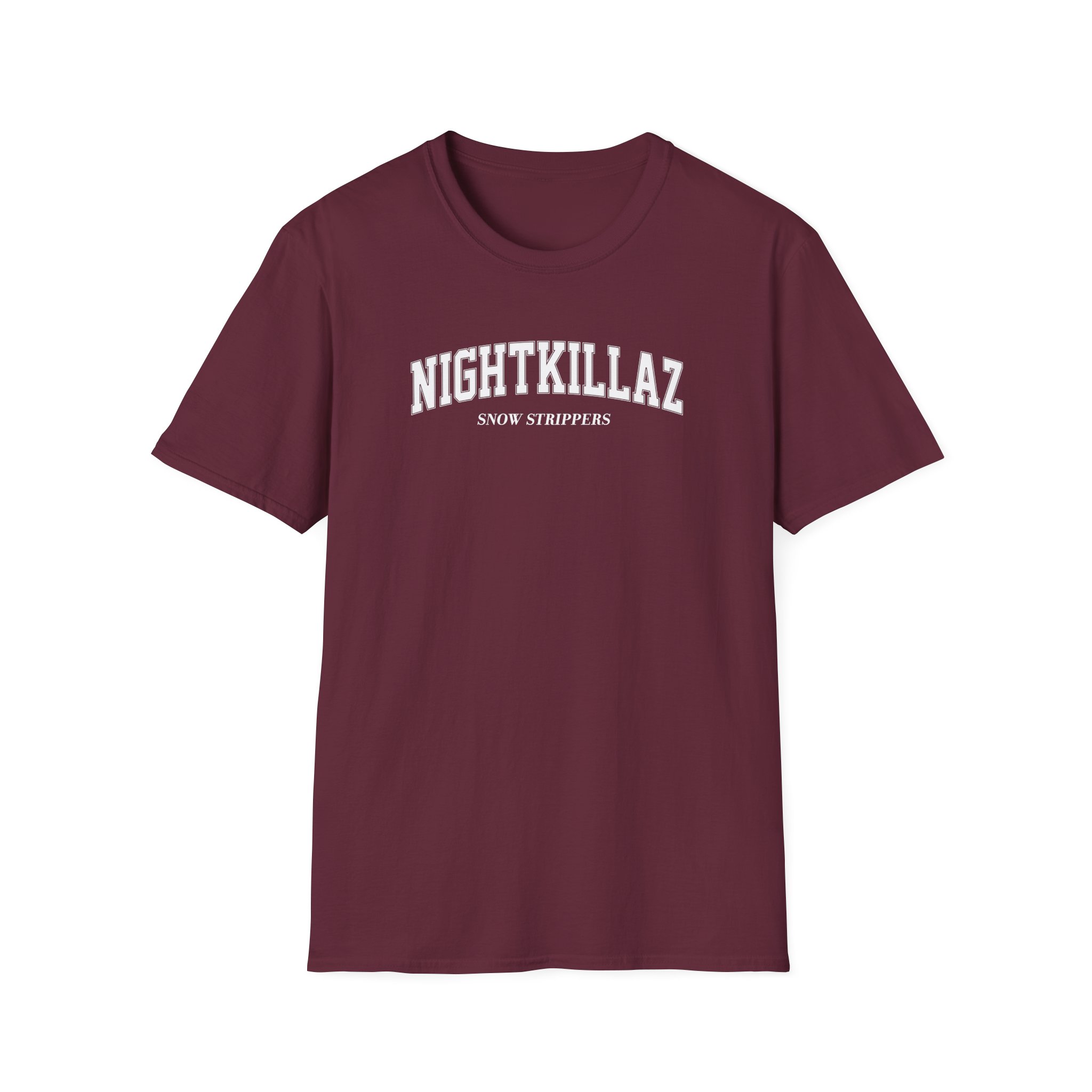 Snow Strippers Nightkillaz Unisex Softstyle T-Shirt - Image 3