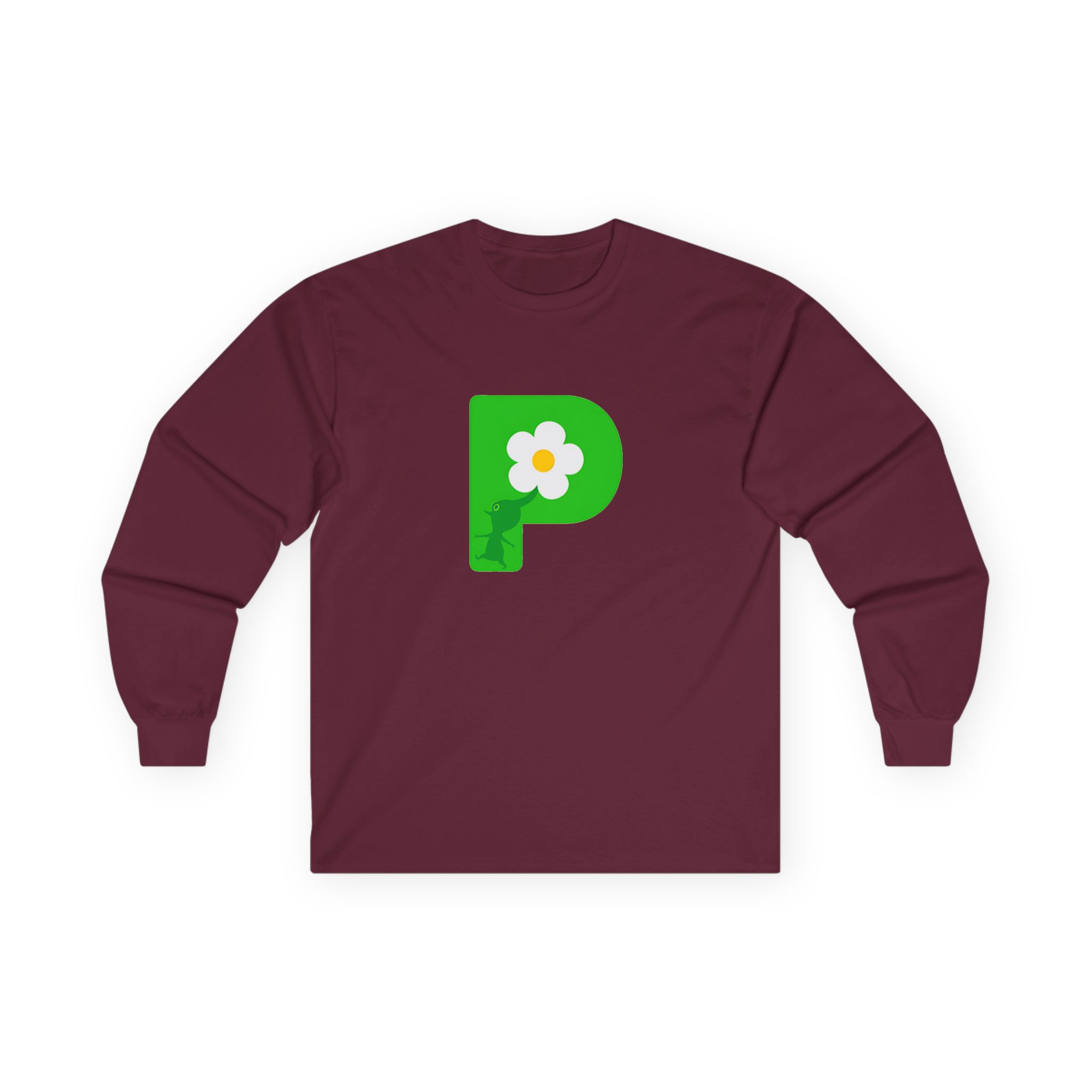 NTD Pikmin Logo Unisex Ultra Cotton Long Sleeve Tee - Image 9