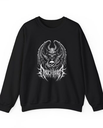 Angelmaker Grim Bat Unisex Heavy Blend™ Crewneck Sweatshirt