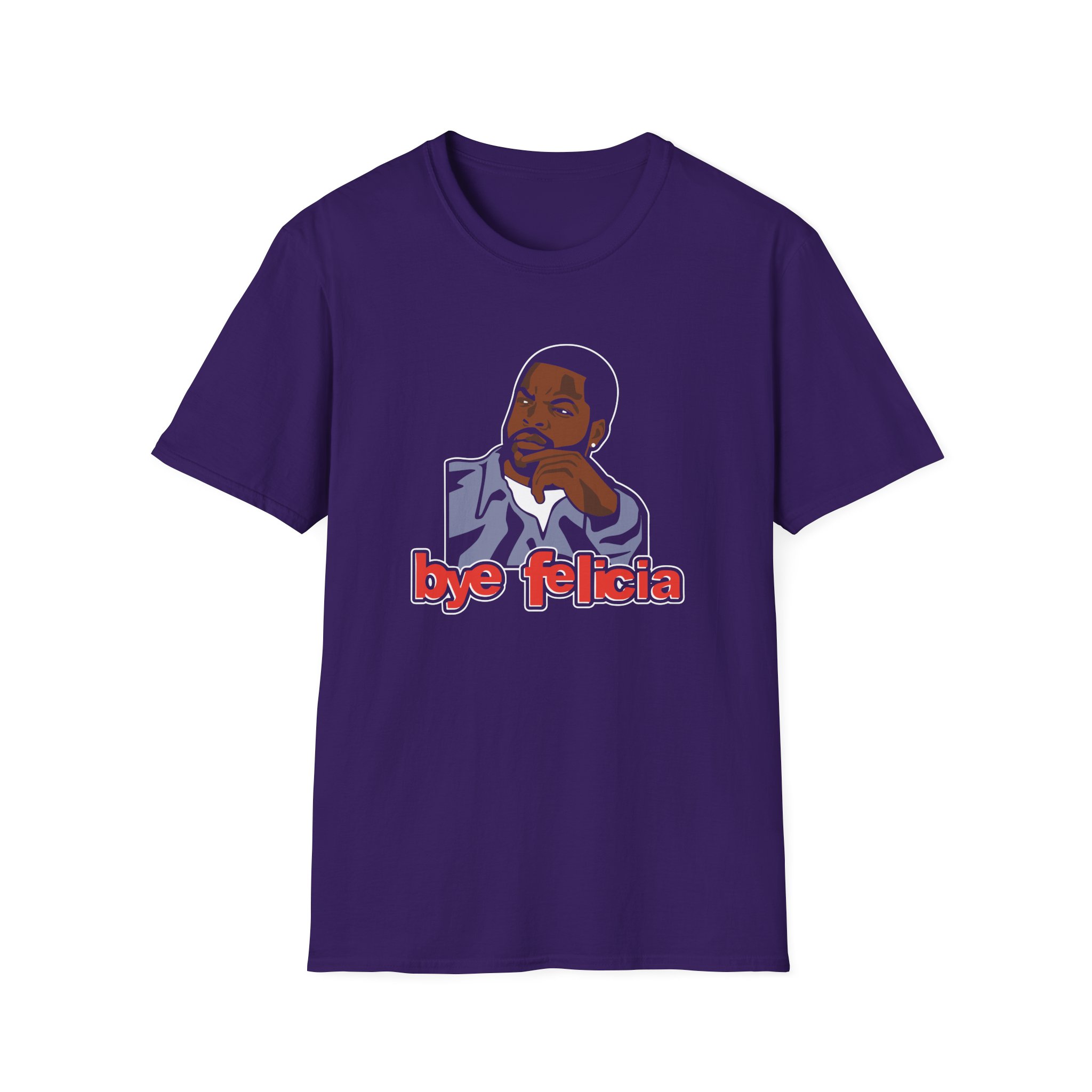Ice Cube Bye Felicia Unisex Softstyle T-Shirt - Image 19