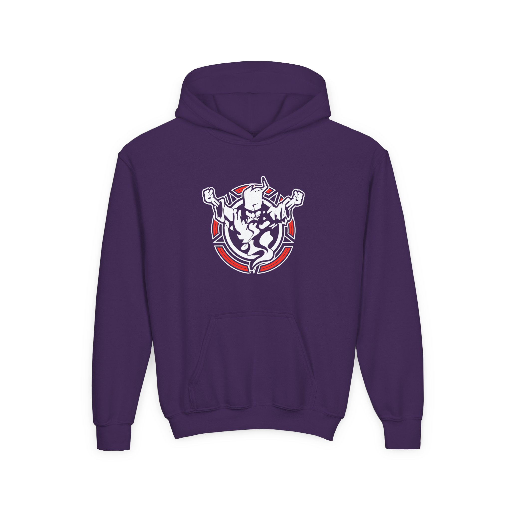 Thunderdome Youth Heavy Blend Hooded Sweatshirt - Image 11
