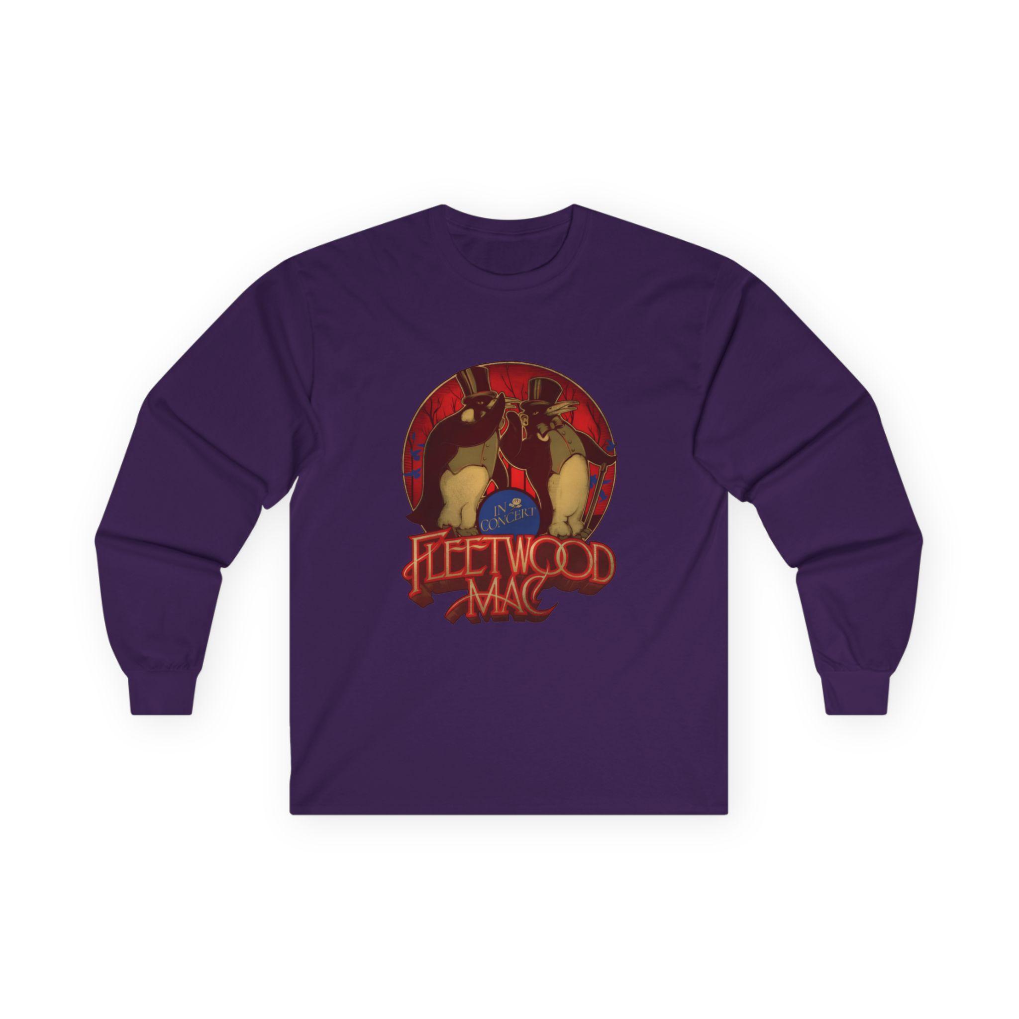Fleetwood Mac Penguin Unisex Ultra Cotton Long Sleeve Tee - Image 11