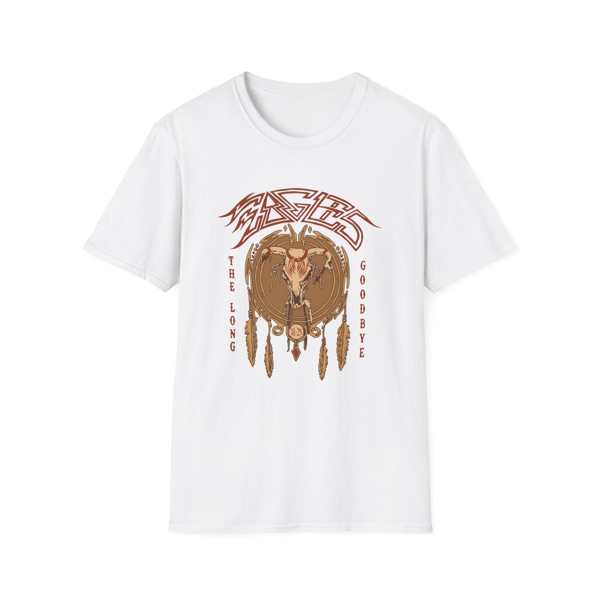 The Eagles Sphere Dreamcatcher Unisex Softstyle T-Shirt - Image 3