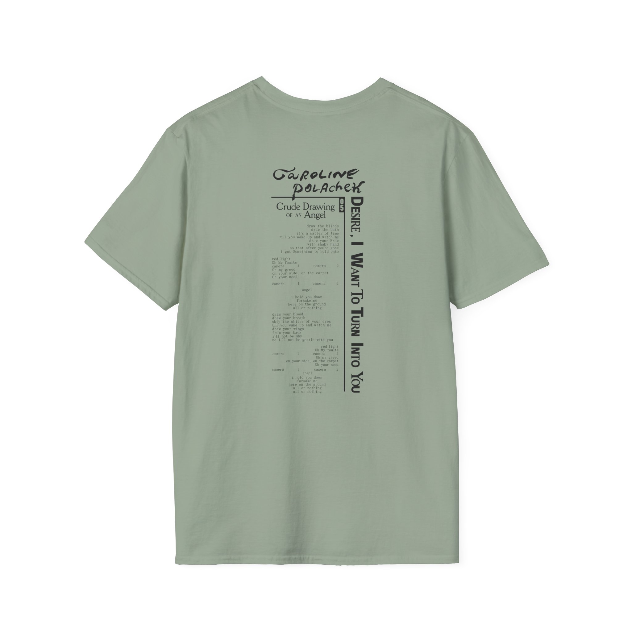 Caroline Polachek Crude Drawing Unisex Softstyle T-Shirt - Image 16