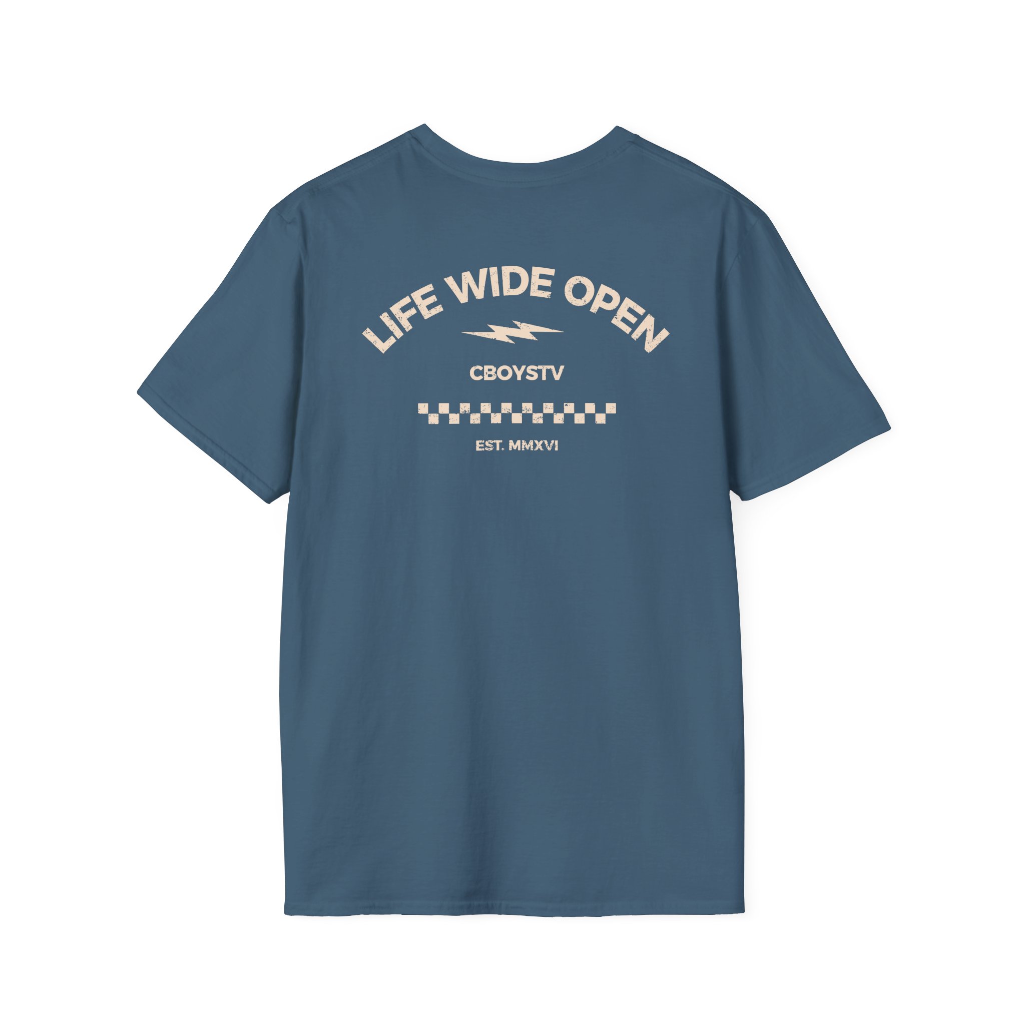 Cboystv Checkered Tournament Unisex Softstyle T-Shirt - Image 12