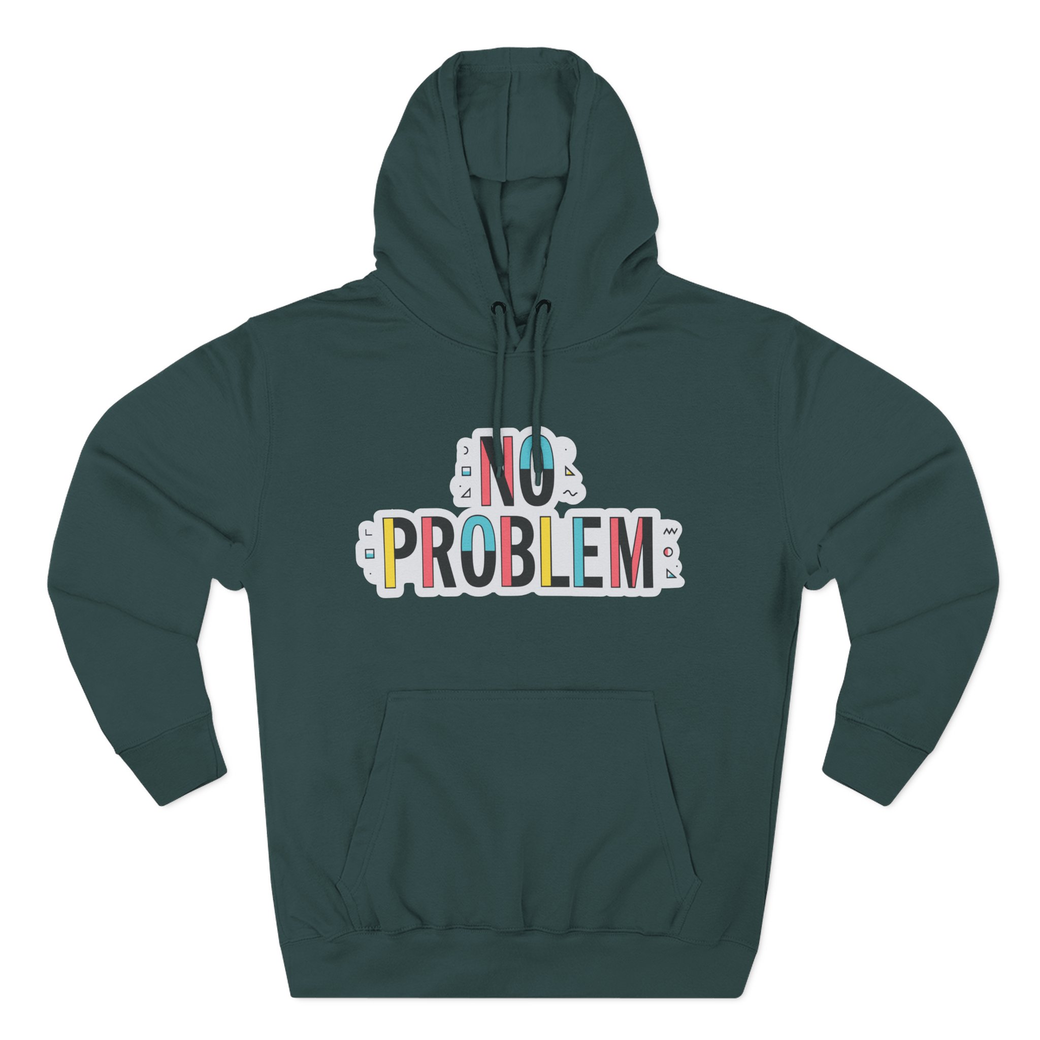 Dropout No Problem Three-Panel Fleece Hoodie - Image 7