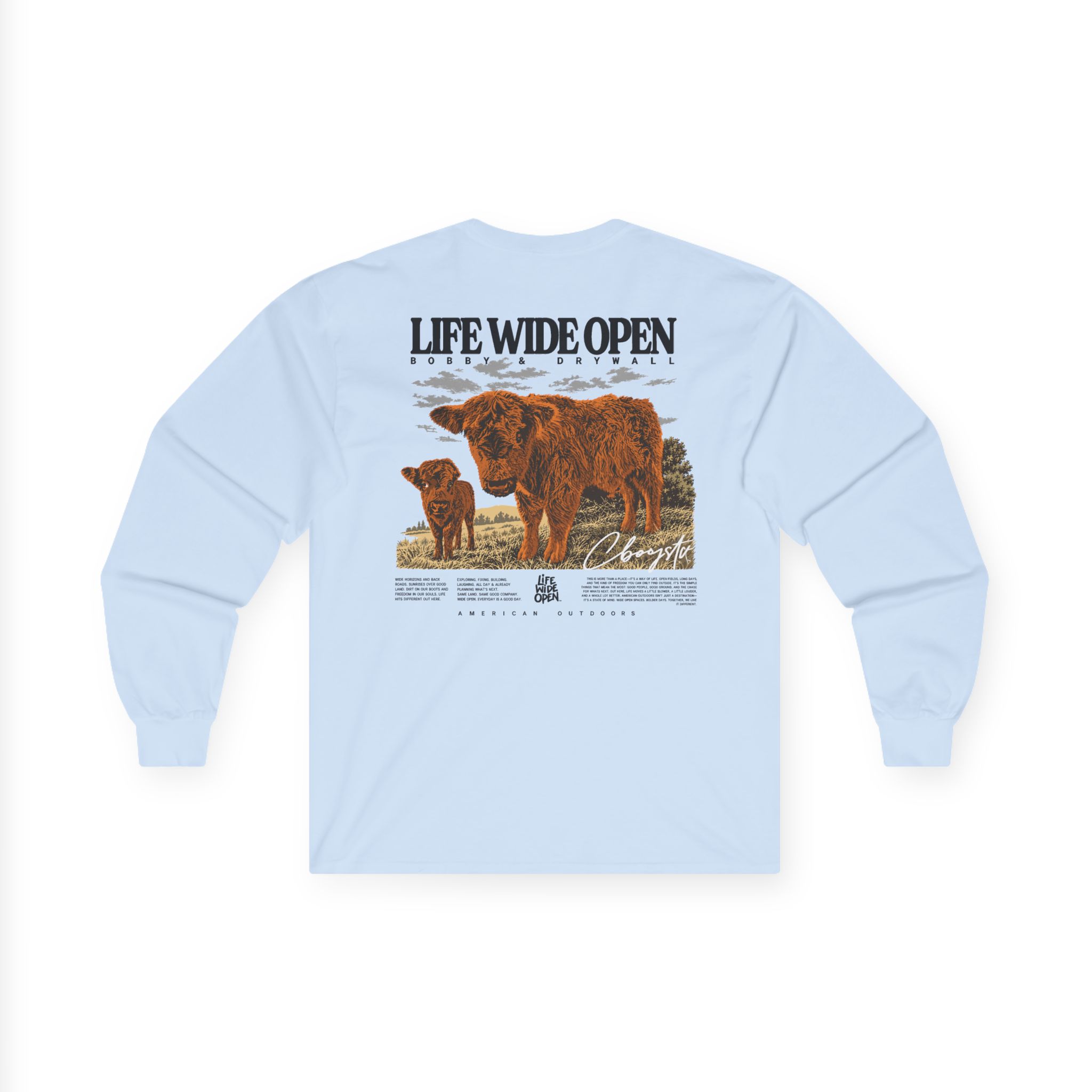 Cboystv Bobby Drywall Unisex Ultra Cotton Long Sleeve Tee - Image 8