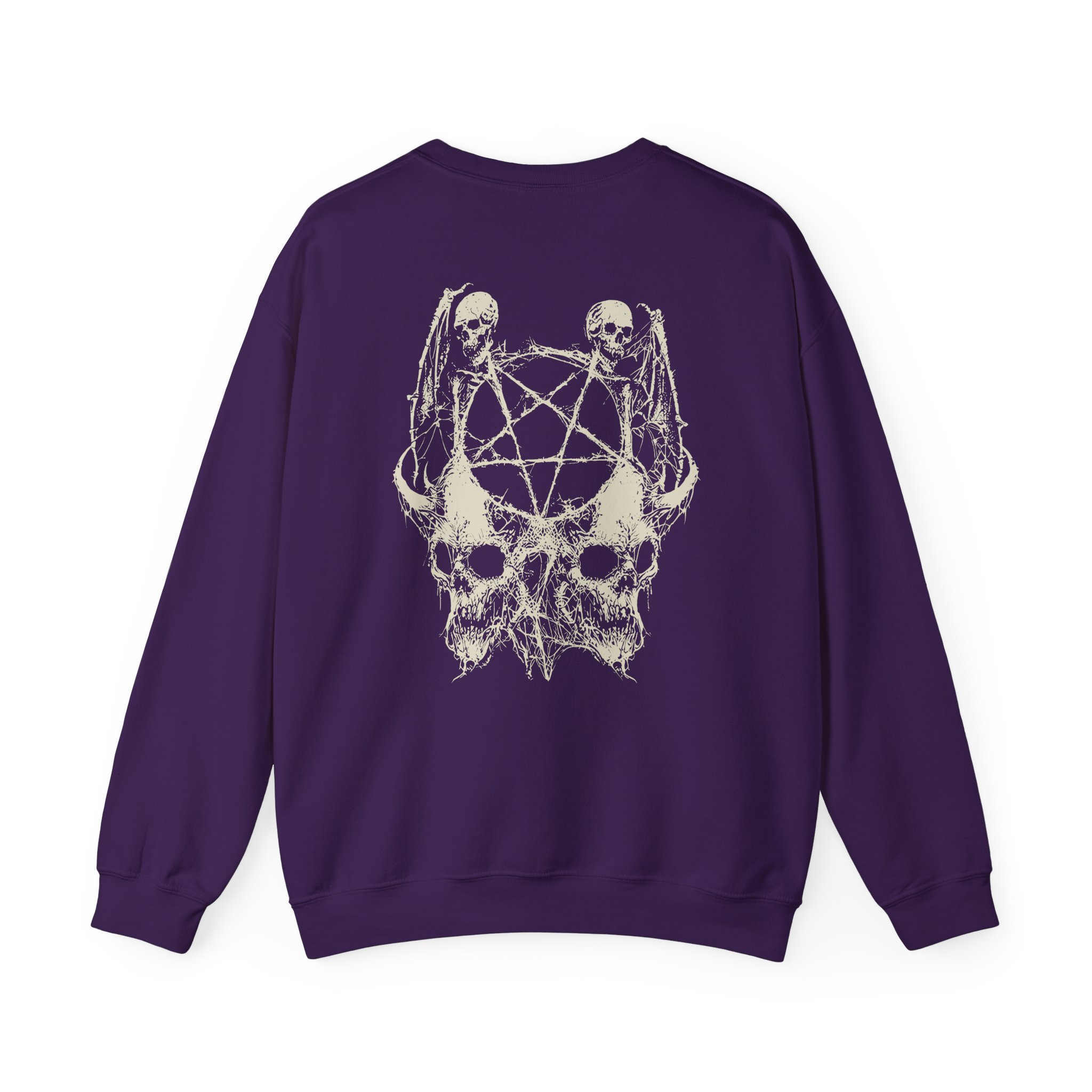 Paleface Swiss Skull Unisex Heavy Blend™ Crewneck Sweatshirt - Image 14