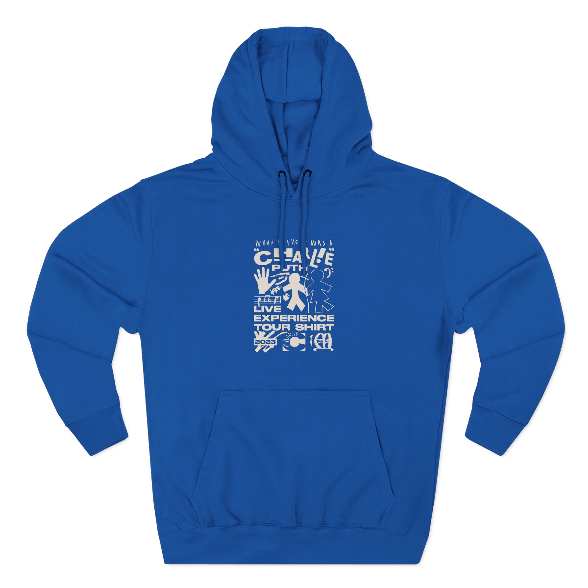 Charlie Puth What If There Was A Tour Three-Panel Fleece Hoodie - Image 9