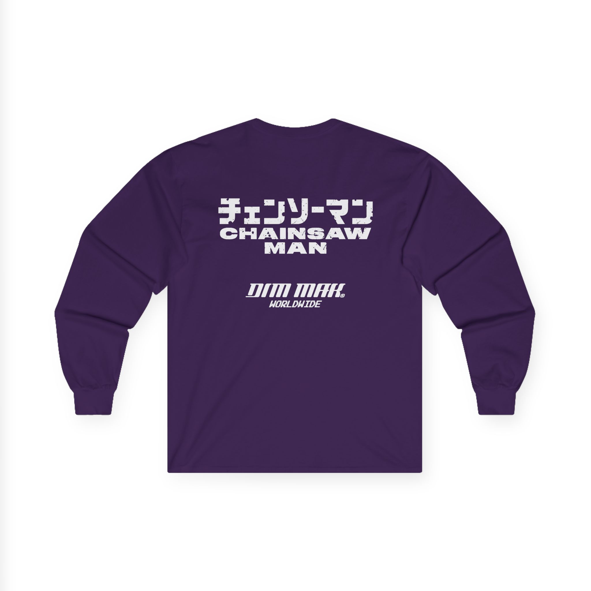 Chainsaw Man X Dim Mak Unisex Ultra Cotton Long Sleeve Tee - Image 12