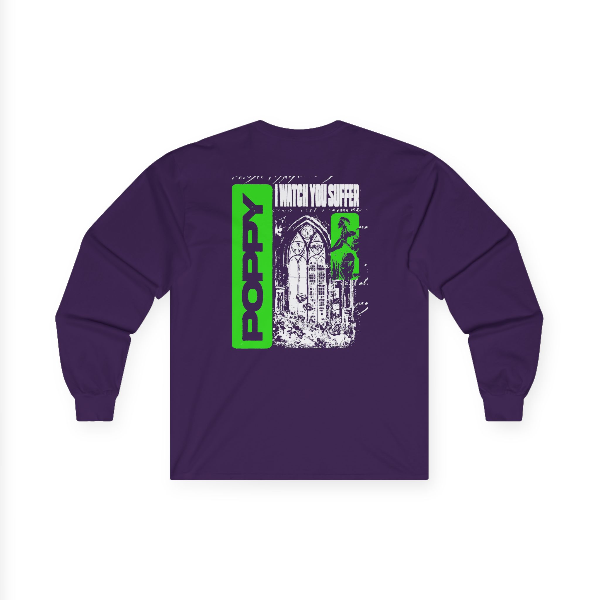 Poppy I Watch You Suffer Unisex Ultra Cotton Long Sleeve Tee - Image 12