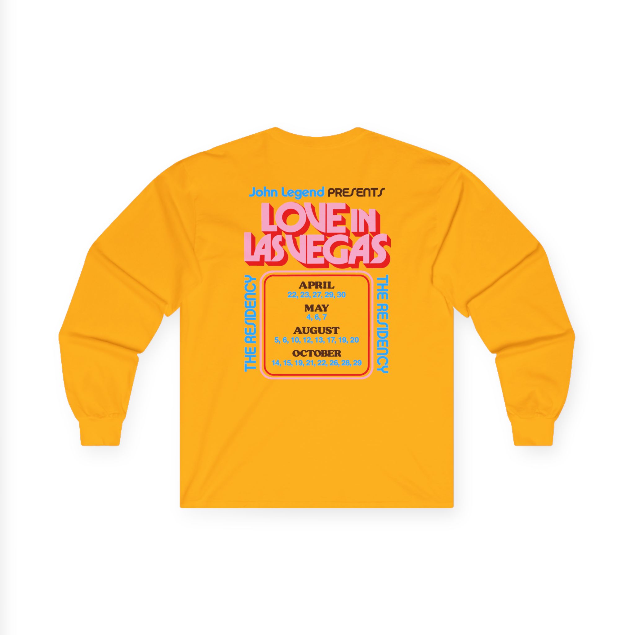 John Legend Love In Las Vegas Unisex Ultra Cotton Long Sleeve Tee - Image 10