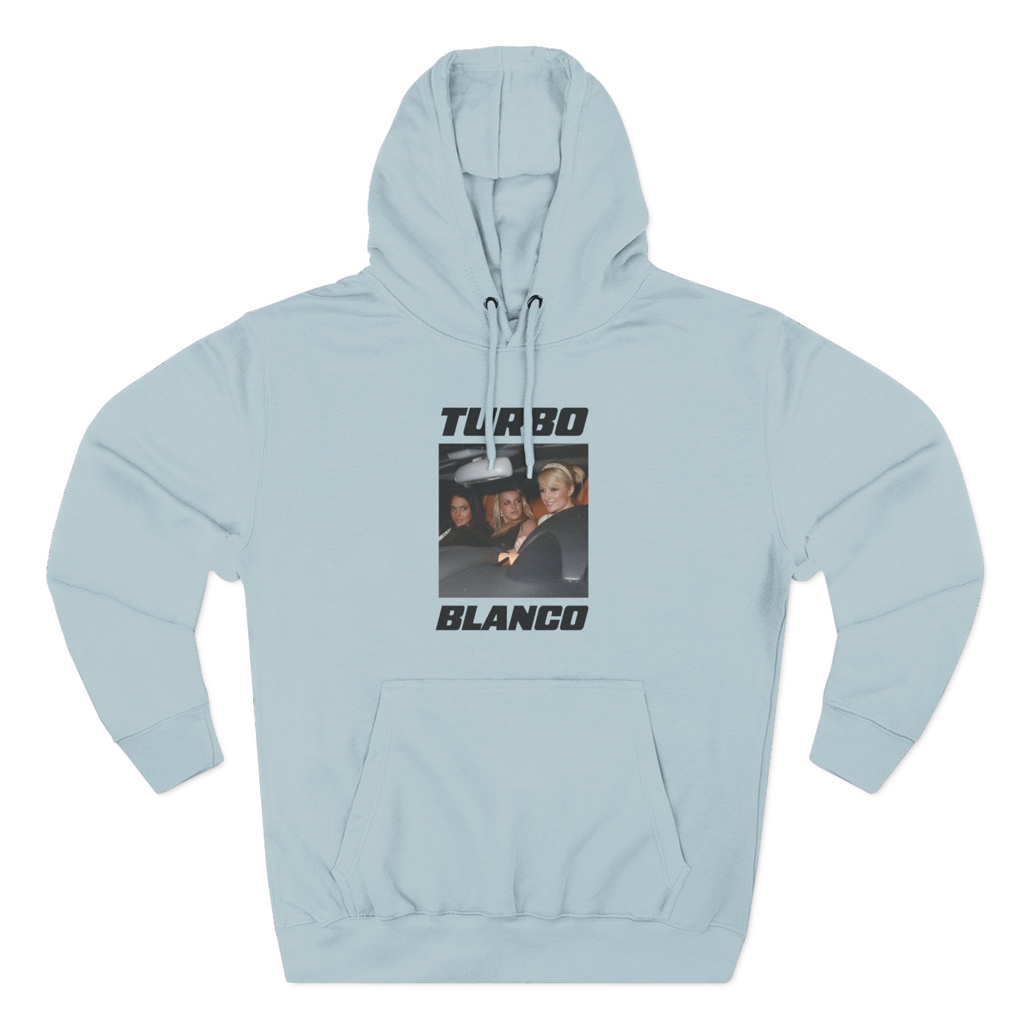 Chris Lorenzo Turbo Blanco Three-Panel Fleece Hoodie - Image 11
