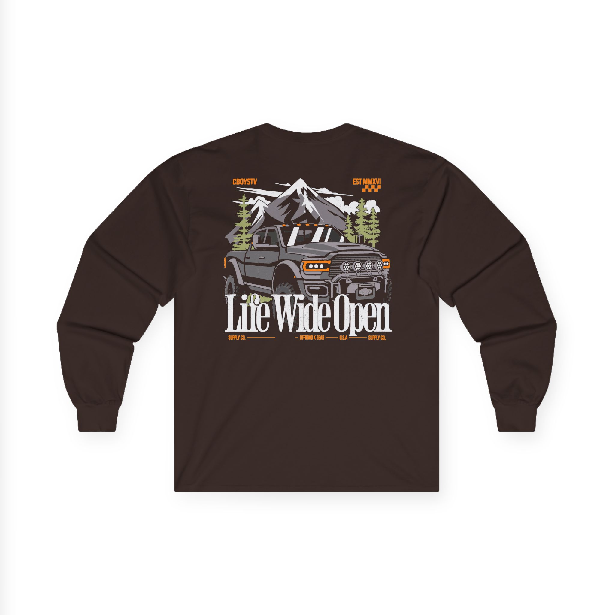 Cboystv Ram Mountain Unisex Ultra Cotton Long Sleeve Tee - Image 4