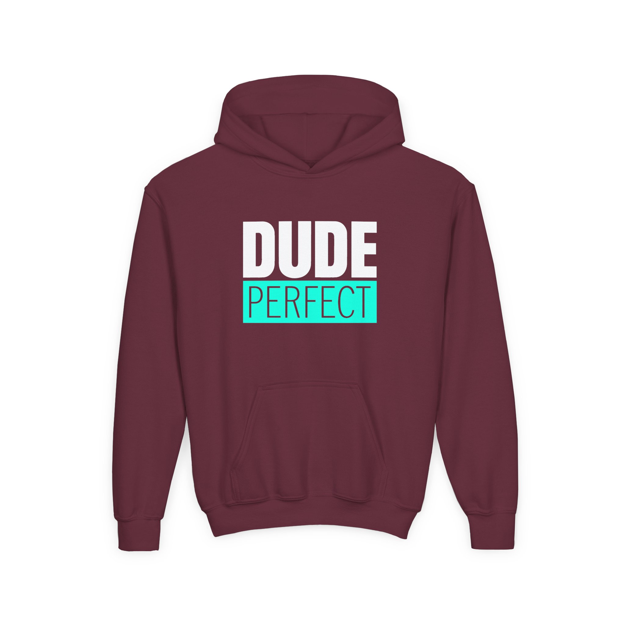 Dude Perfect Epic Shot Youth Heavy Blend Hooded Sweatshirt - Image 7