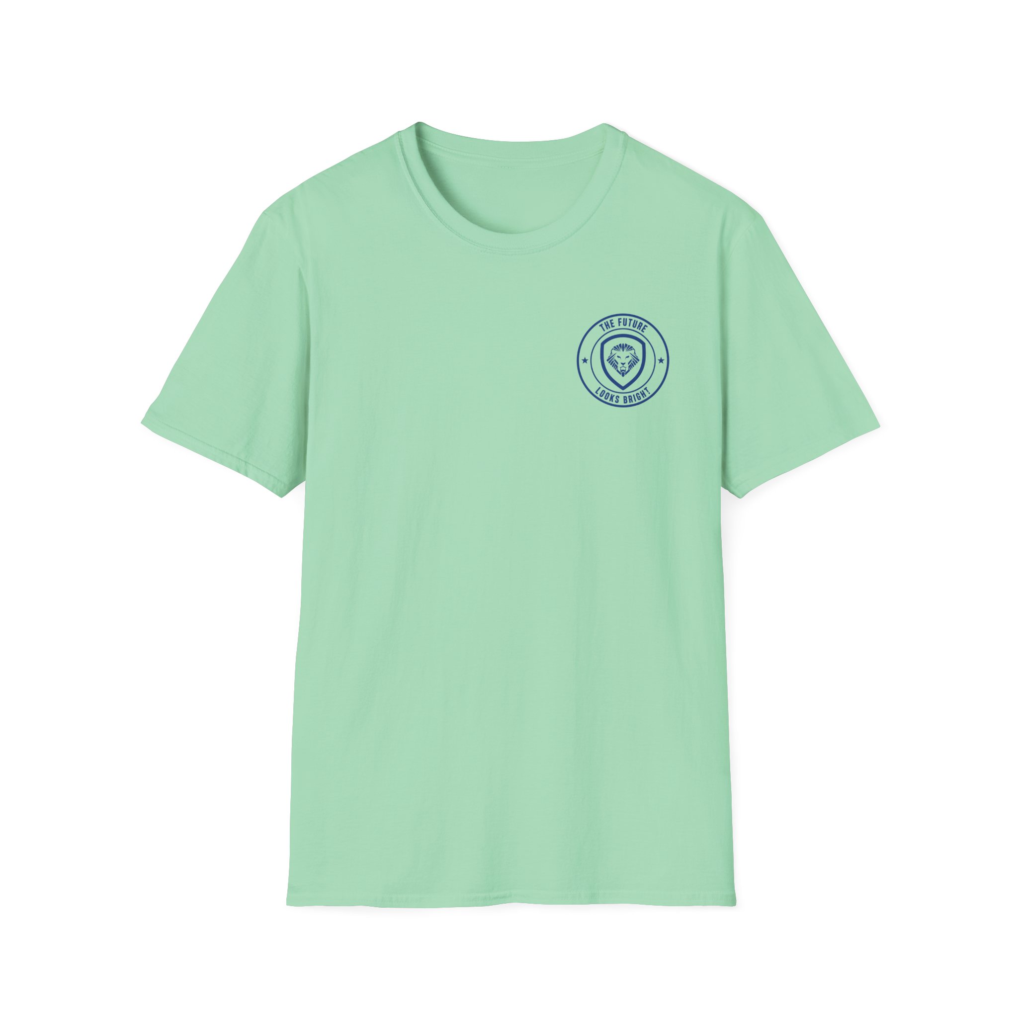 Valuetainment Men's USA Distress Flag Unisex Softstyle T-Shirt - Image 13