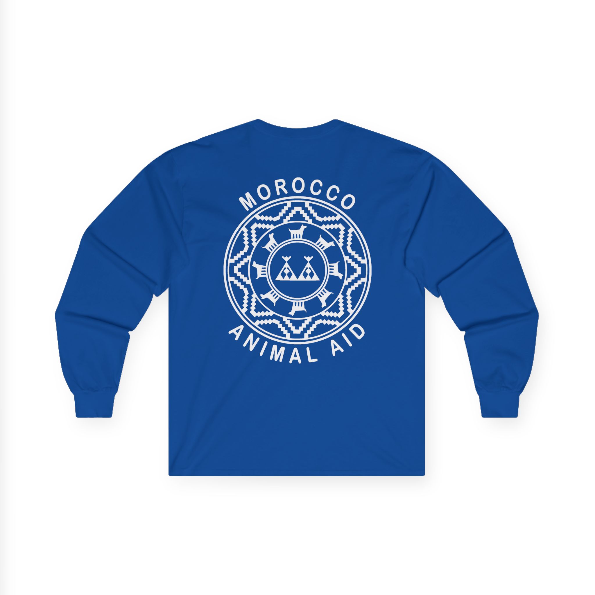 Kinging It Morocco Animal Aid Unisex Ultra Cotton Long Sleeve Tee - Image 10