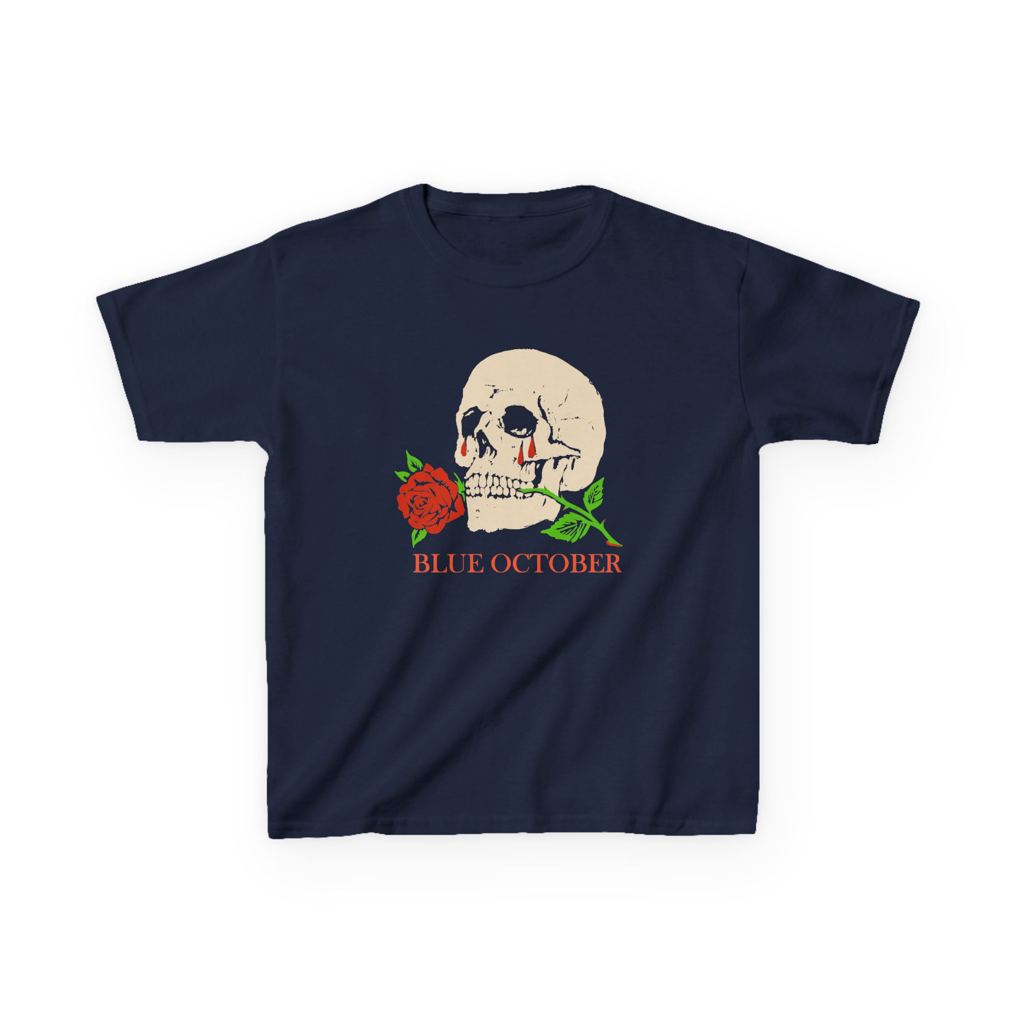 Blue October Where Did You Go Kids Heavy Cotton™ Tee - Image 11