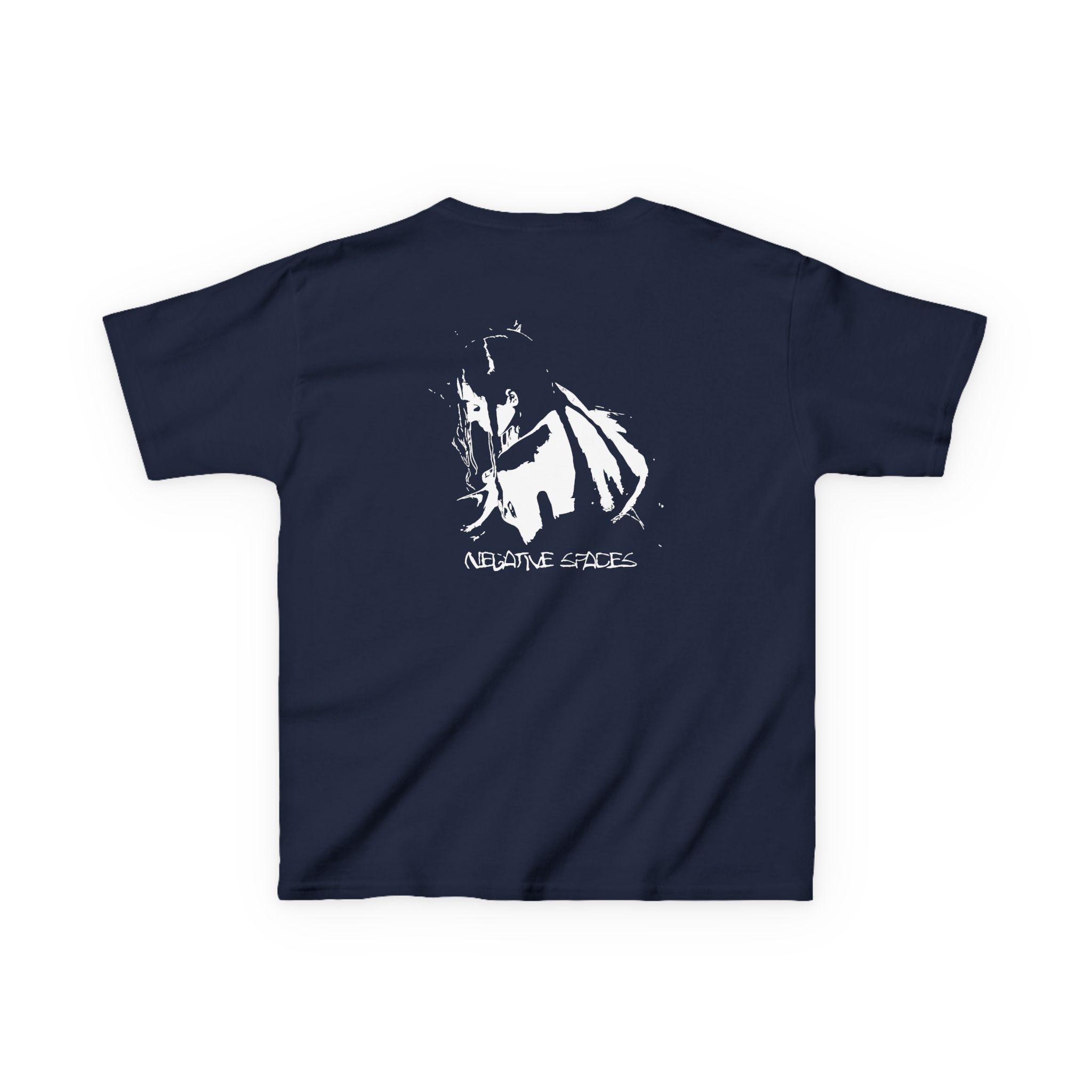 Kids Poppy Negative Spaces Heavy Cotton™ Tee - Image 8