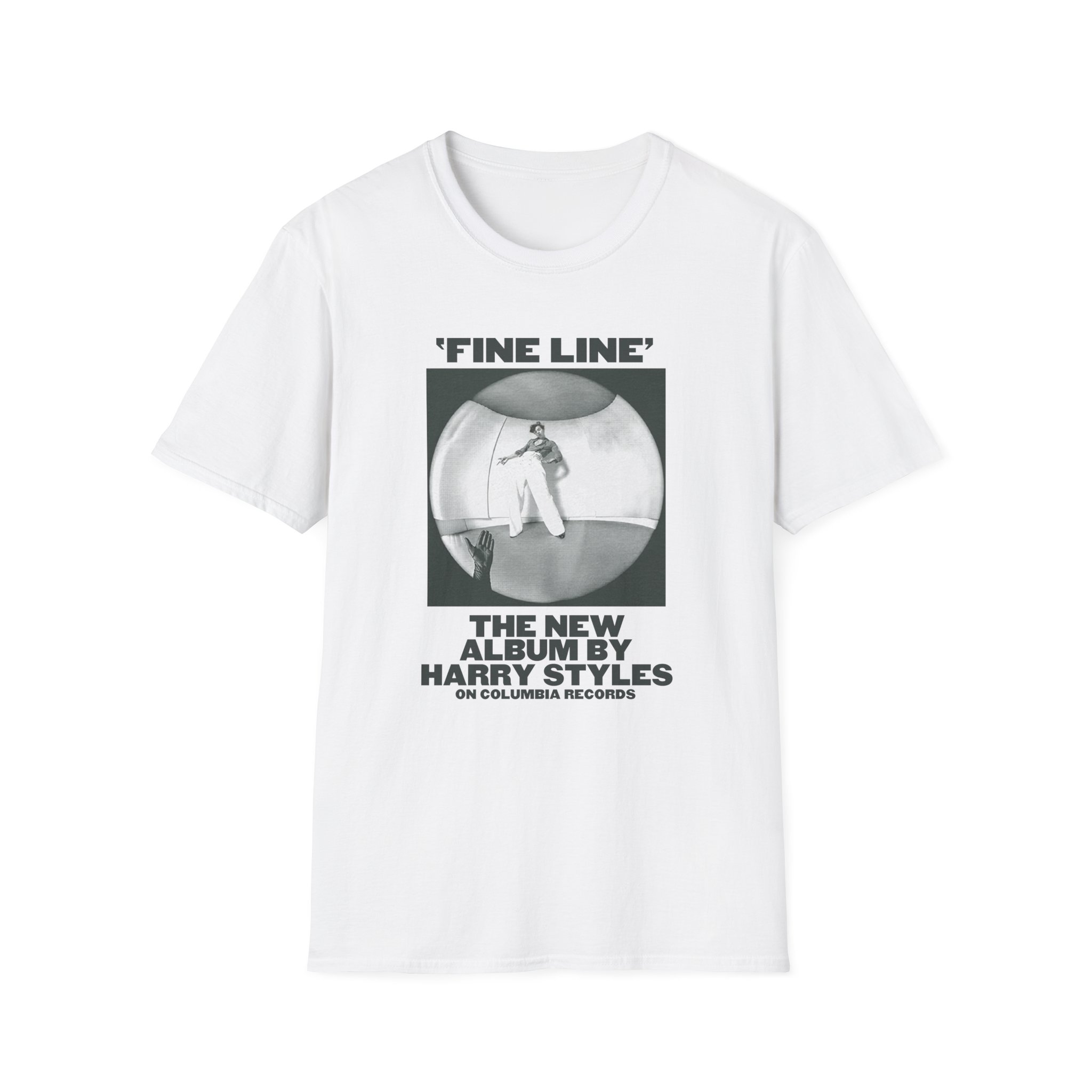 Love on Tour Fine Line Unisex Softstyle T-Shirt