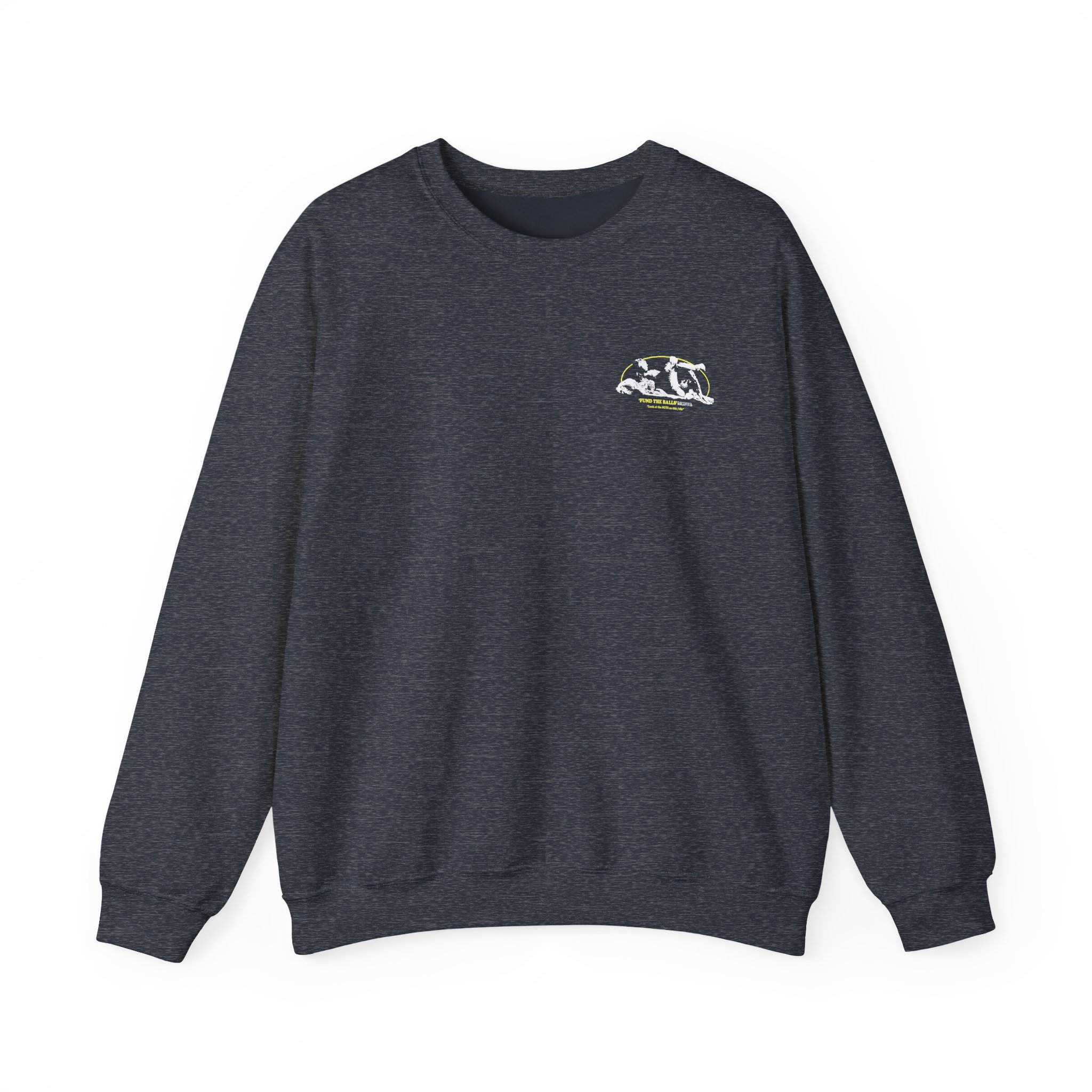 Jschlatt Thunder Balls Fun The Balls Unisex Heavy Blend™ Crewneck Sweatshirt - Image 7